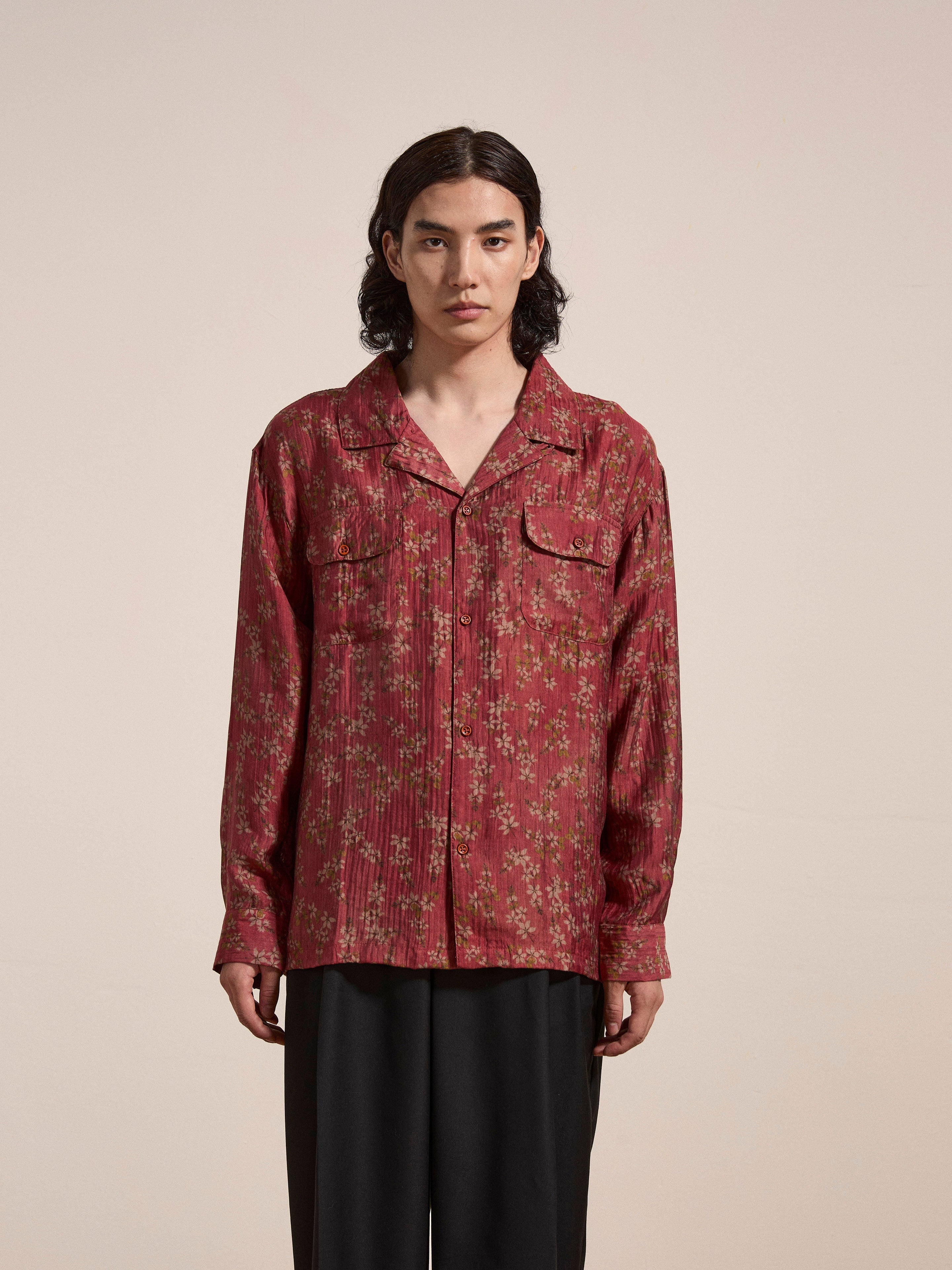 Charlot LS Camp Shirt | Modern Menswear by yycbvcnbmmnbm