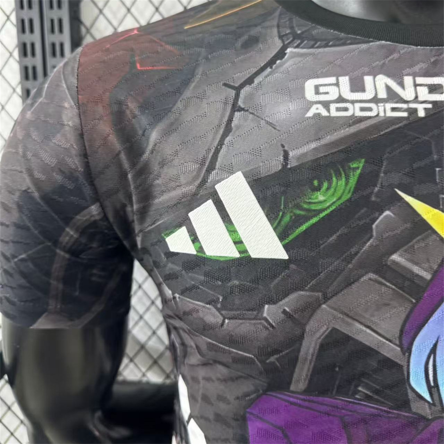 AlphaJersey-Japan 25-26 Gundam Black Special Edition Jersey - Player Version