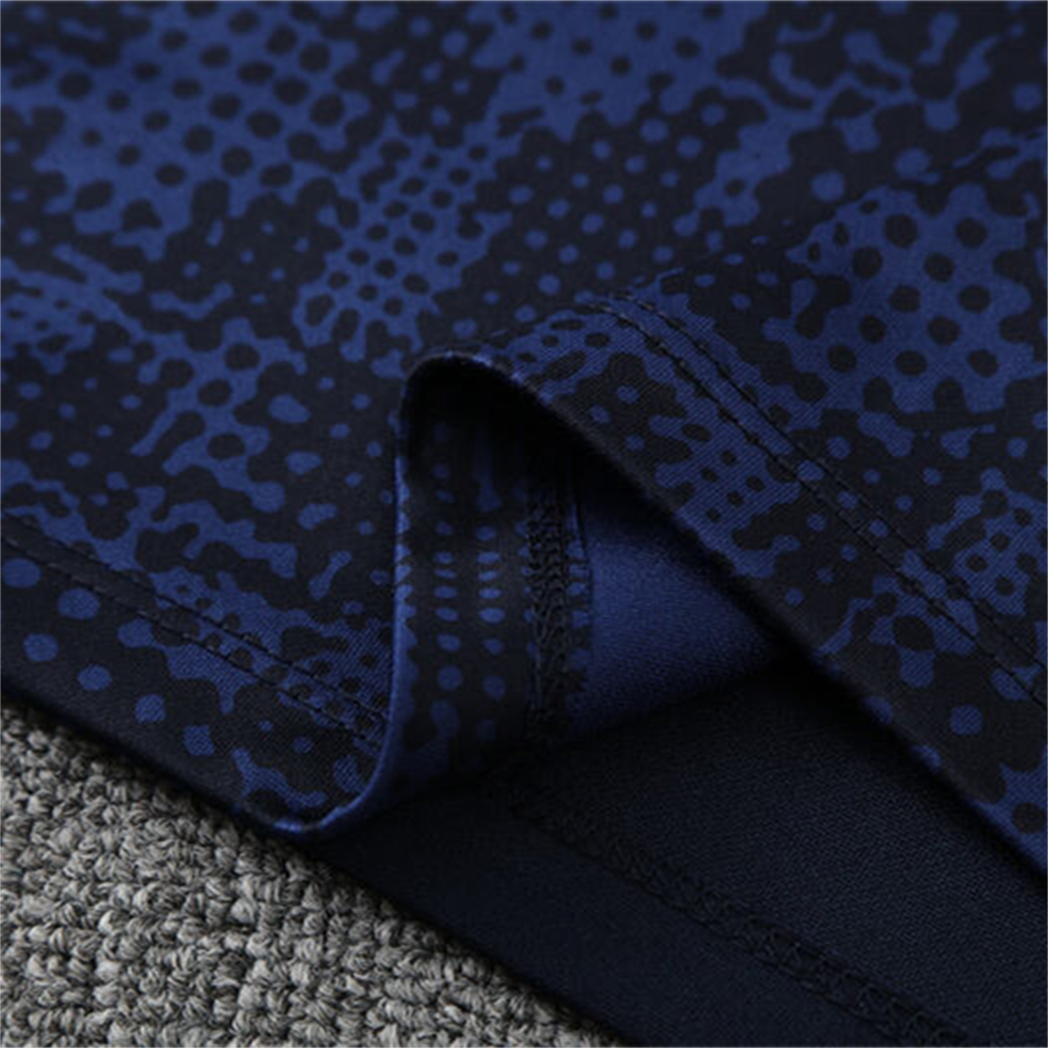 AlphaJersey-Marseille 25-26 Long Sleeve Training Set - Royal Blue Top & Royal Blue Pants