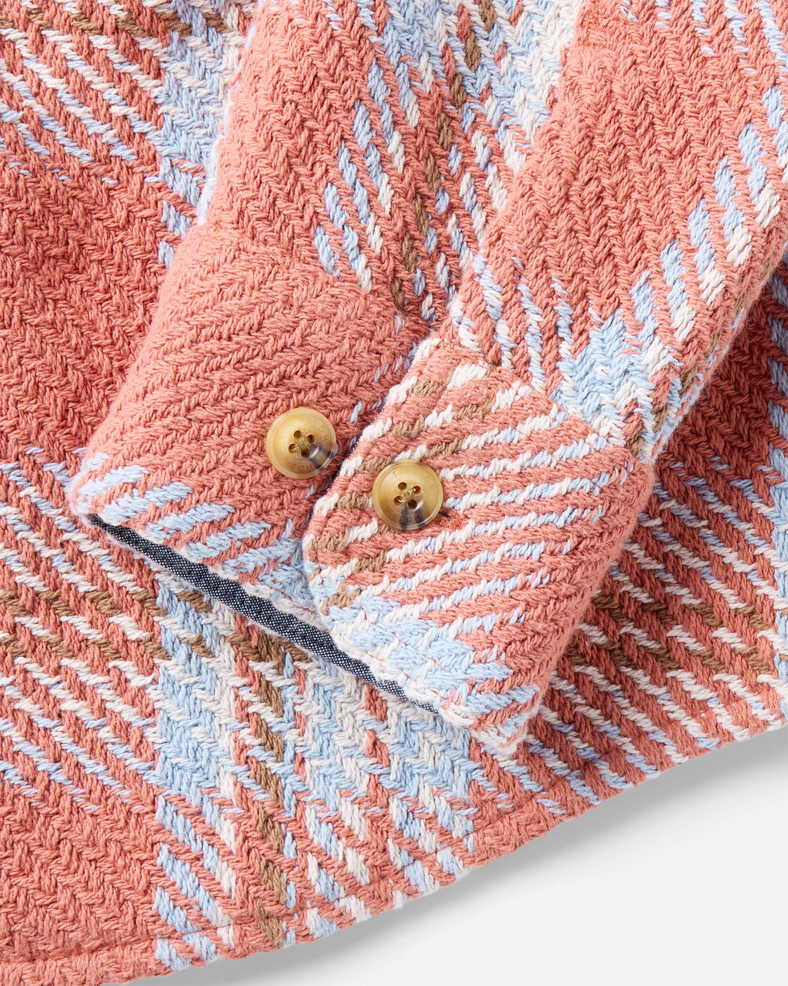 The Cutter Overshirt in Salmon Plaid | Modern Menswear by yycbvcnbmmnbm