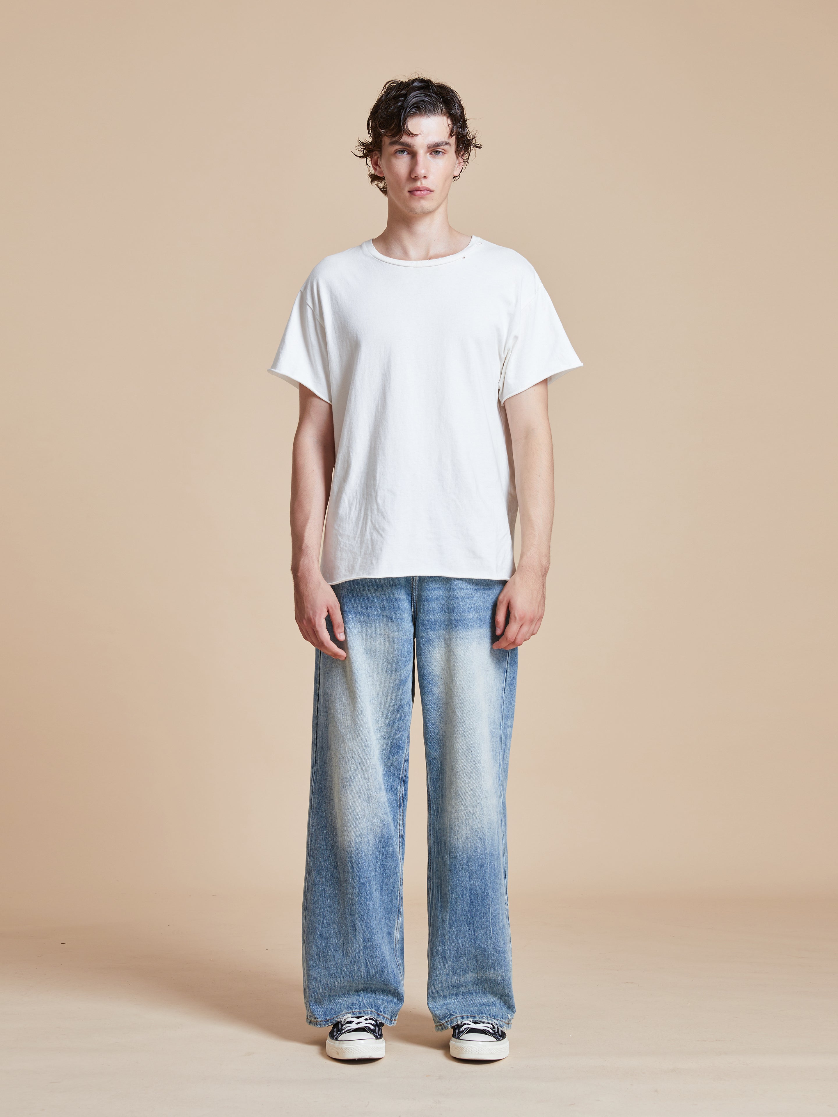 Lacy Baggy Jeans | Modern Menswear by yycbvcnbmmnbm
