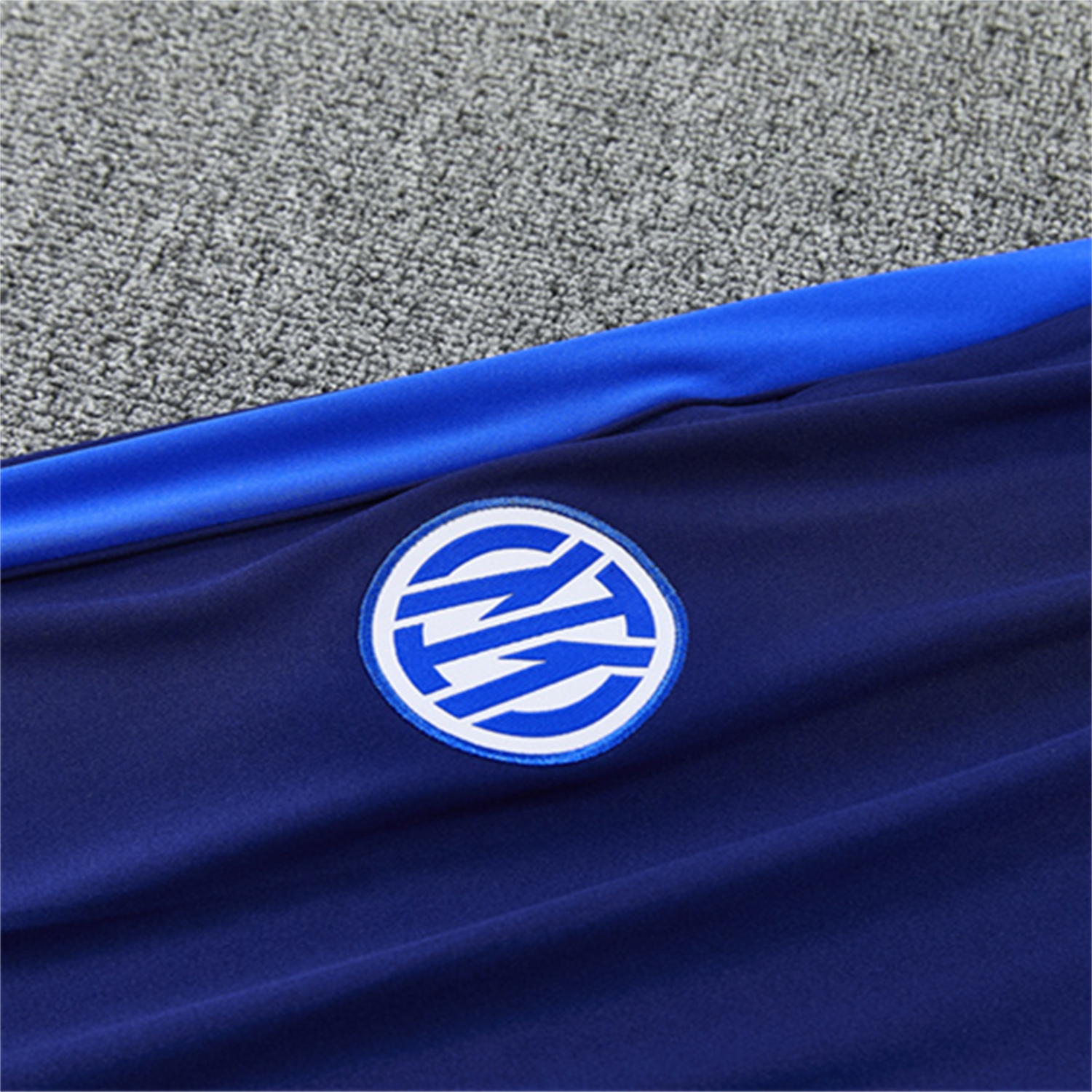 AlphaJersey-Inter Milan 26-27 Kids Long Sleeve Training Set - Royal Blue Top & Royal Blue Pants
