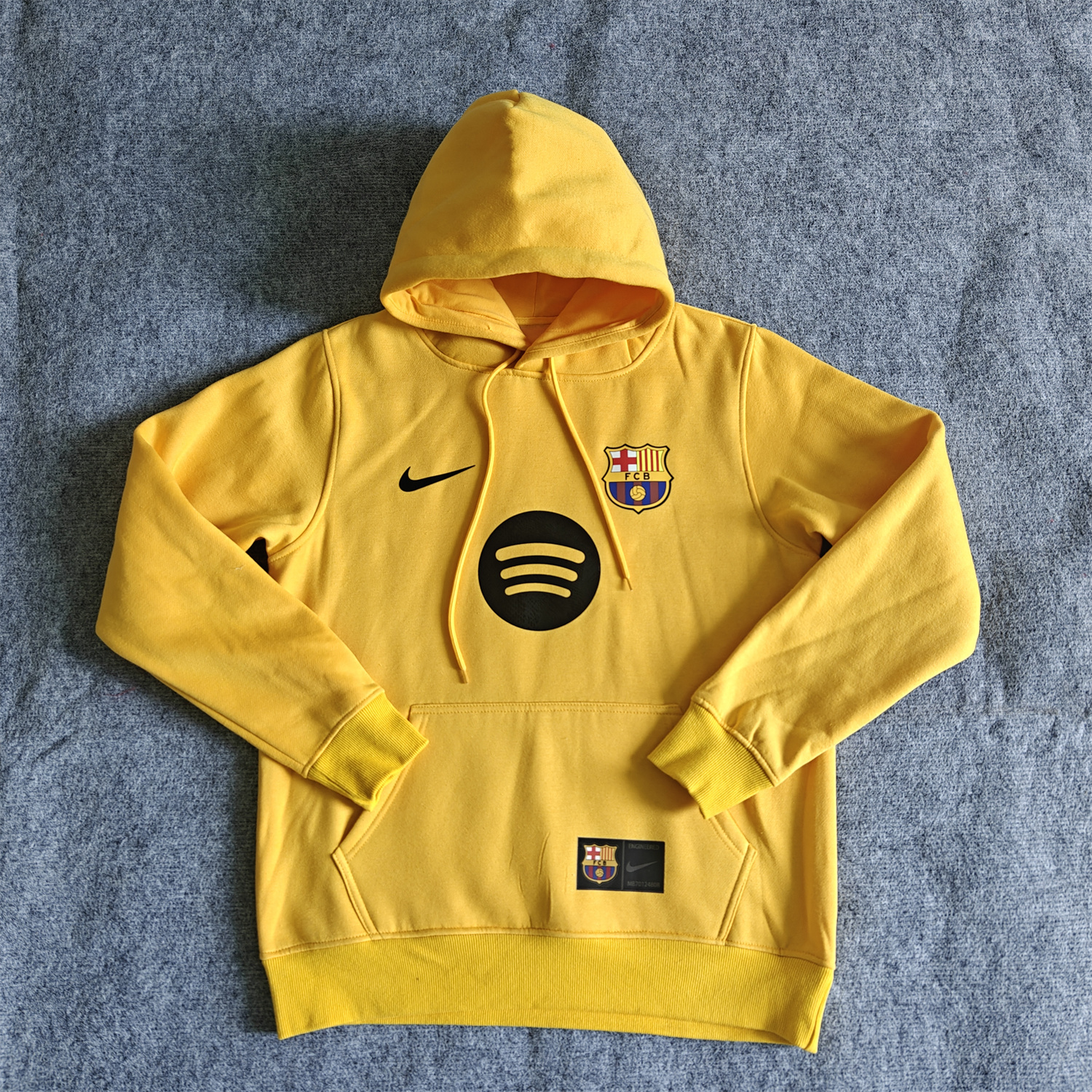 AlphaJersey-Barcelona 25-26 Big Logo Unisex Pullover Hoodie