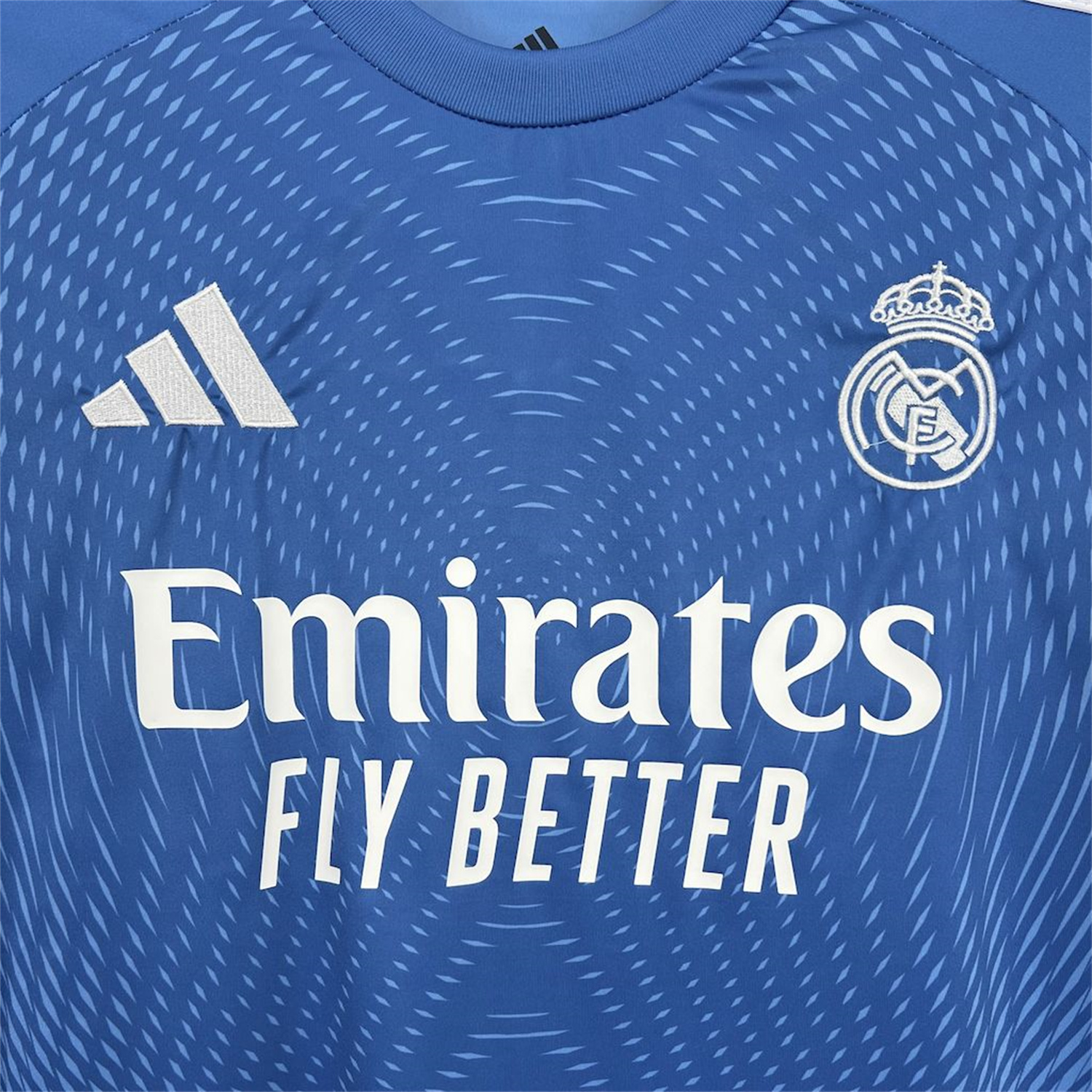 AlphaJersey-Real Madrid 25-26 Blue Goalkeeper Jersey - Fans Version