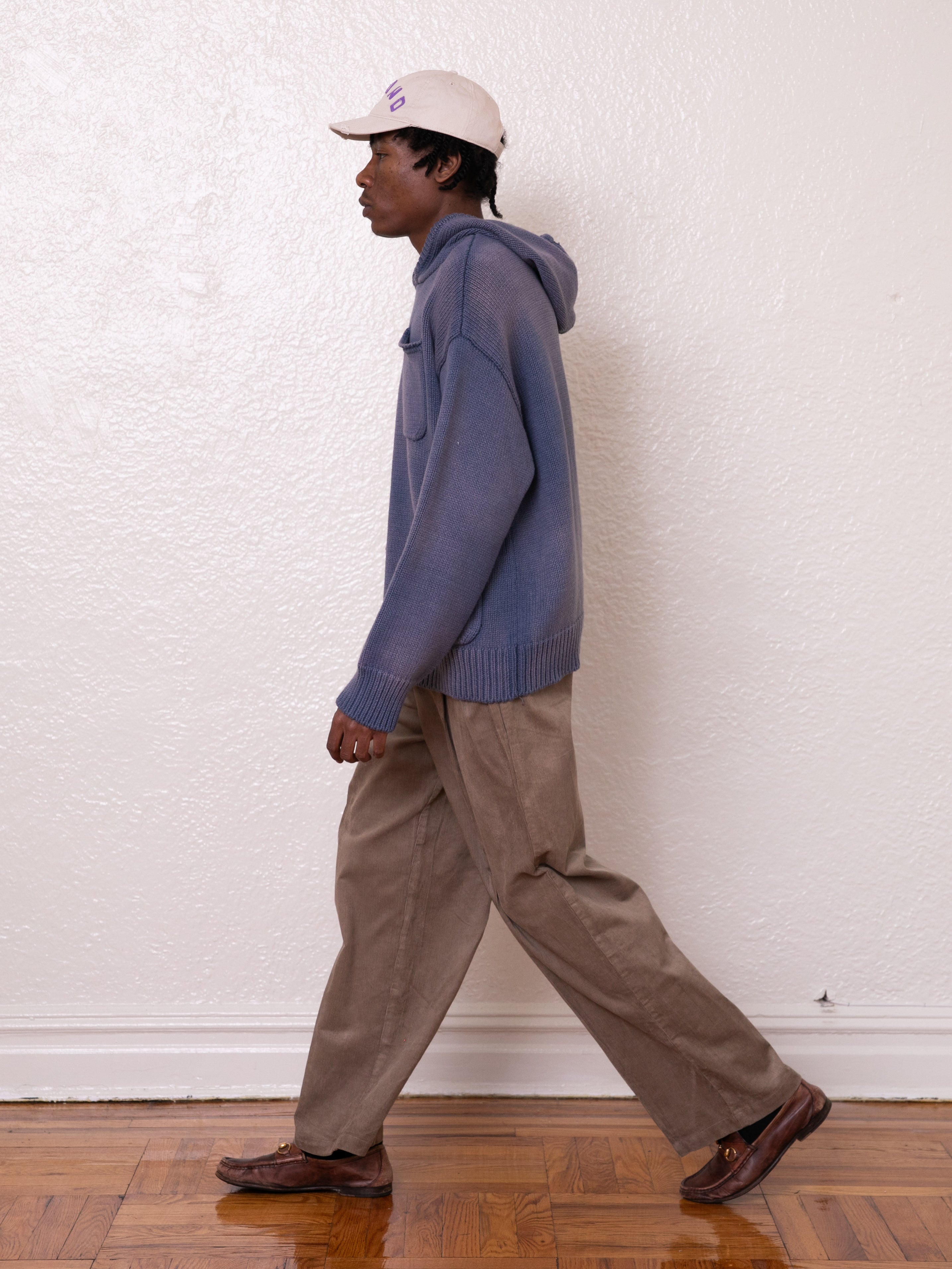 Faded Knit Pocket Hoodie | Modern Menswear by yycbvcnbmmnbm