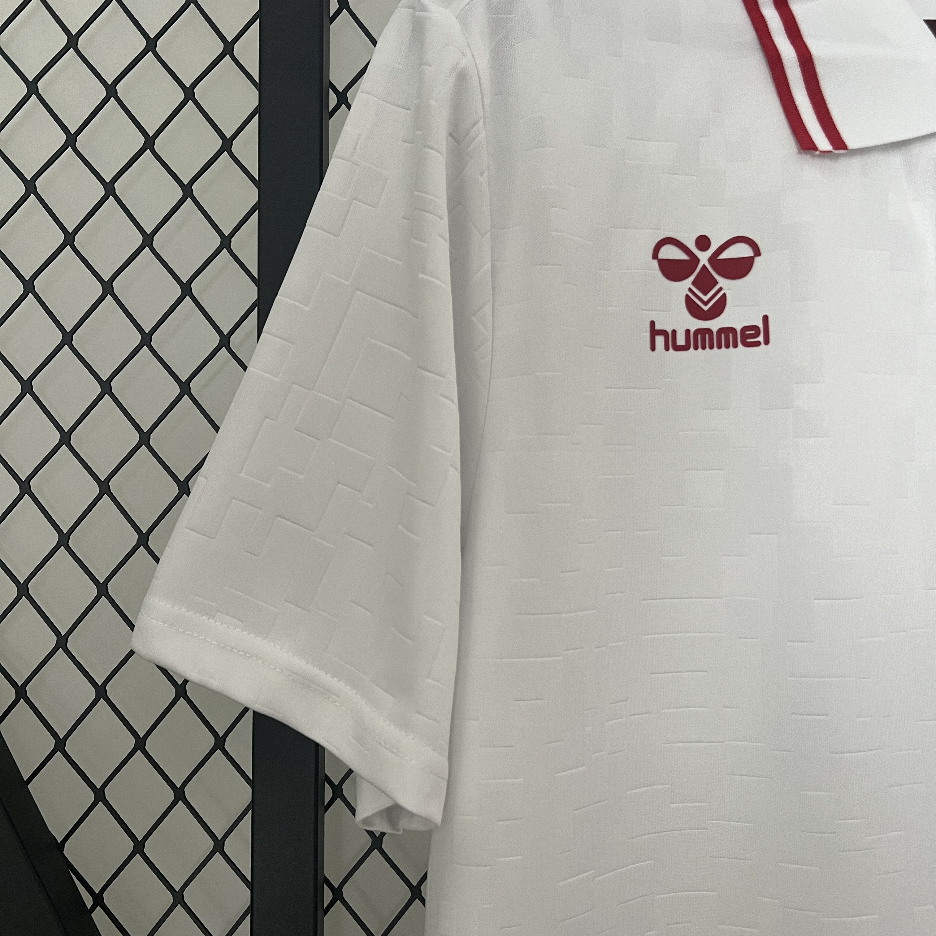 AlphaJersey-Denmark 2024 Away Stadium Jersey - Fans Version