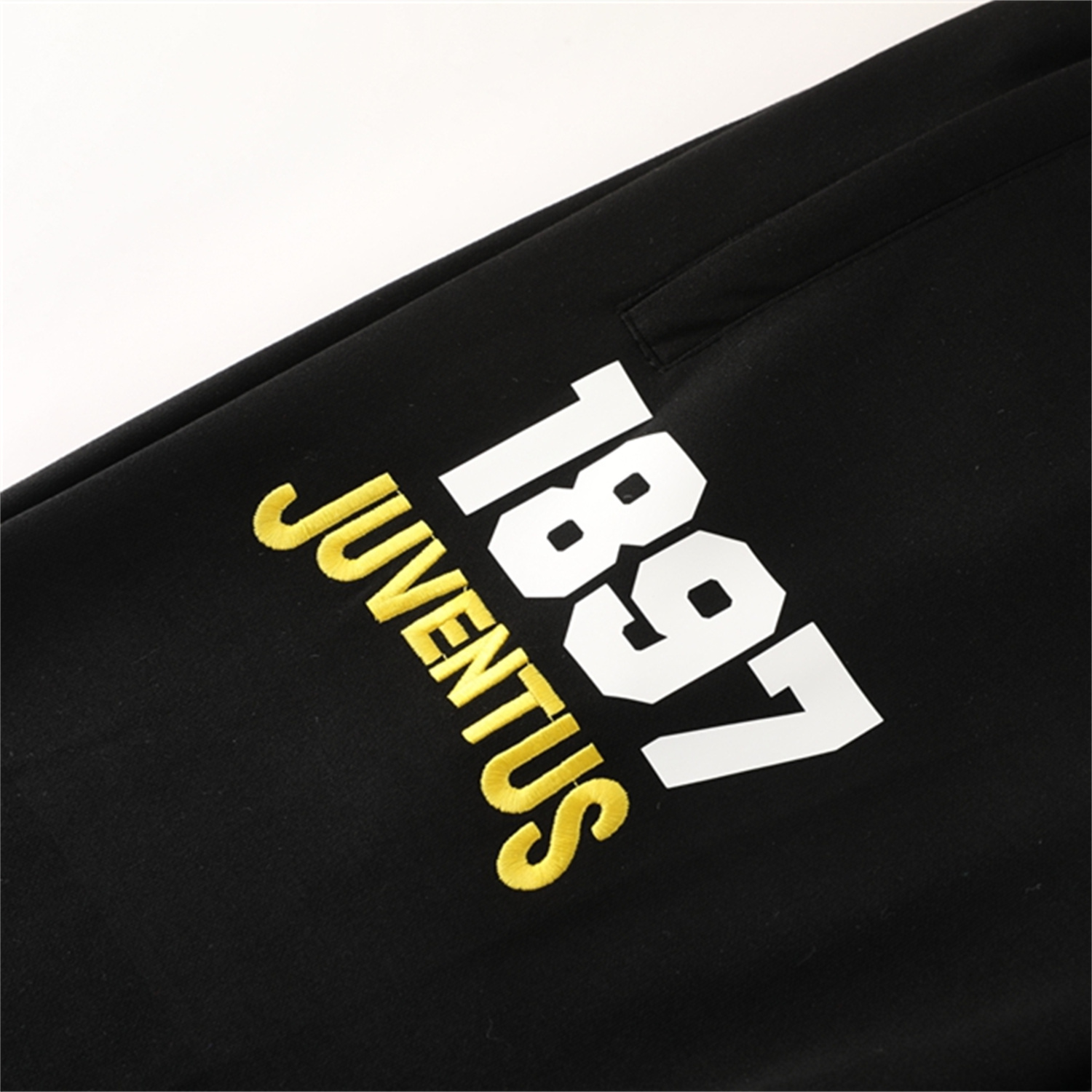 AlphaJersey-Juventus 25-26 Originals Varsity Hoodie Set - Black Hoodie and Pants