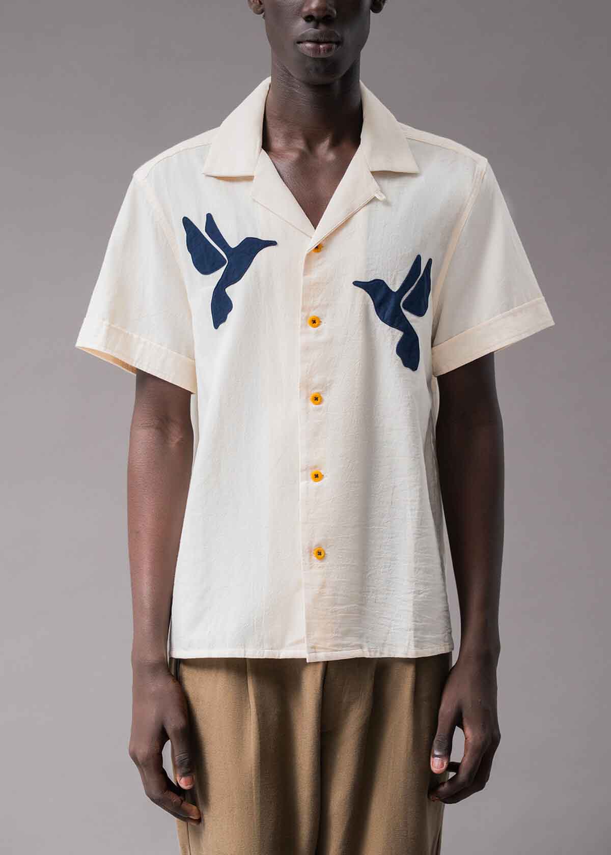 Hummingbird Ecru | Modern Menswear by yycbvcnbmmnbm