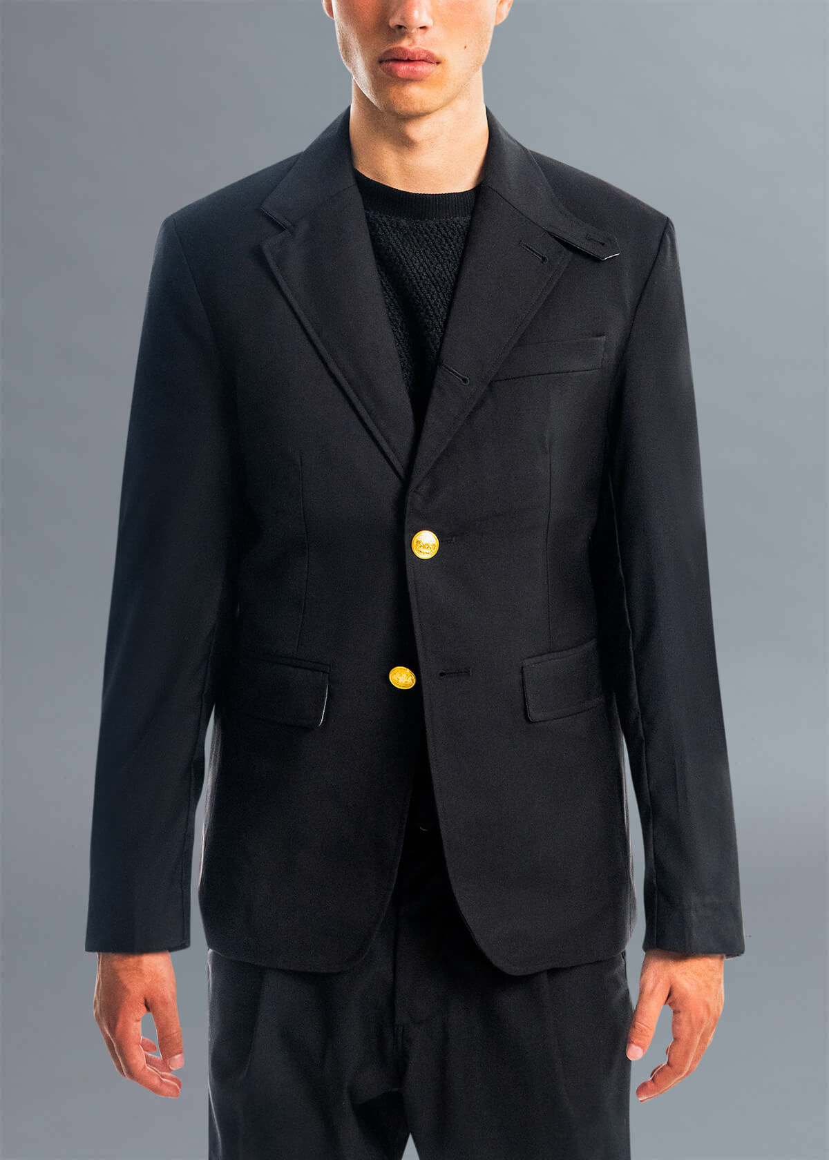 School Daze Blazer Black | Modern Menswear by yycbvcnbmmnbm