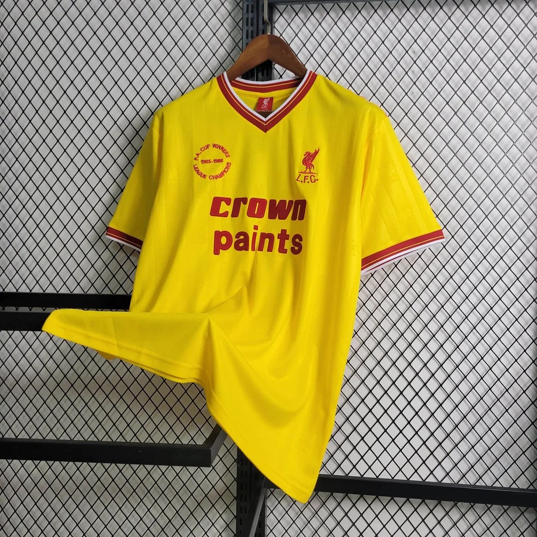 AlphaJersey-Retro Liver.pool 1986-87 Third Jersey