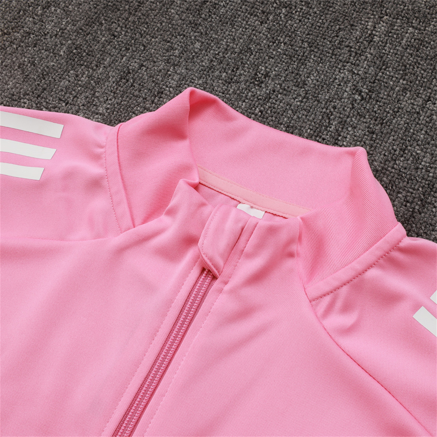 AlphaJersey-INT M.A.M 25-26 Jacket Training Tracksuit - Pink Top and Black Pants