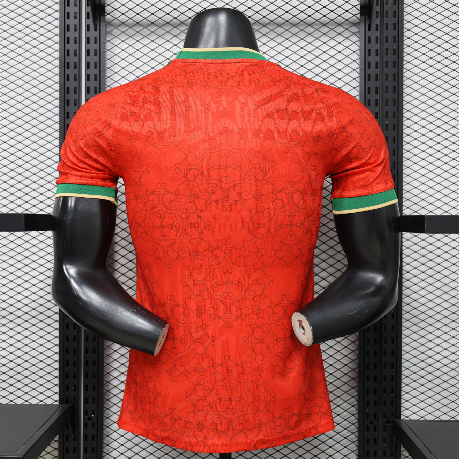 AlphaJersey-Portugal 2026 Cross Red Special Jersey - Player Version