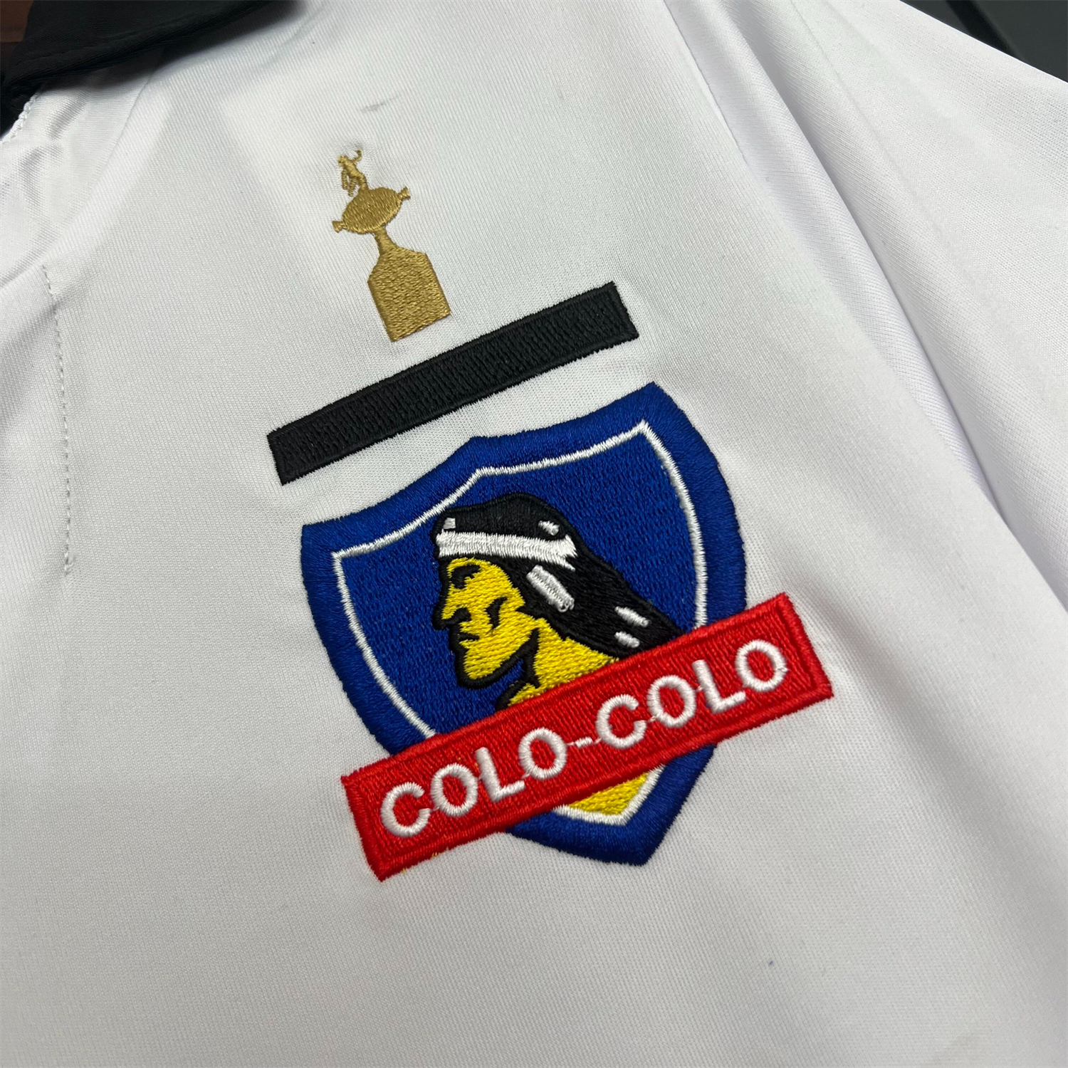 AlphaJersey-Retro Colo Colo 2013 Home White Jersey