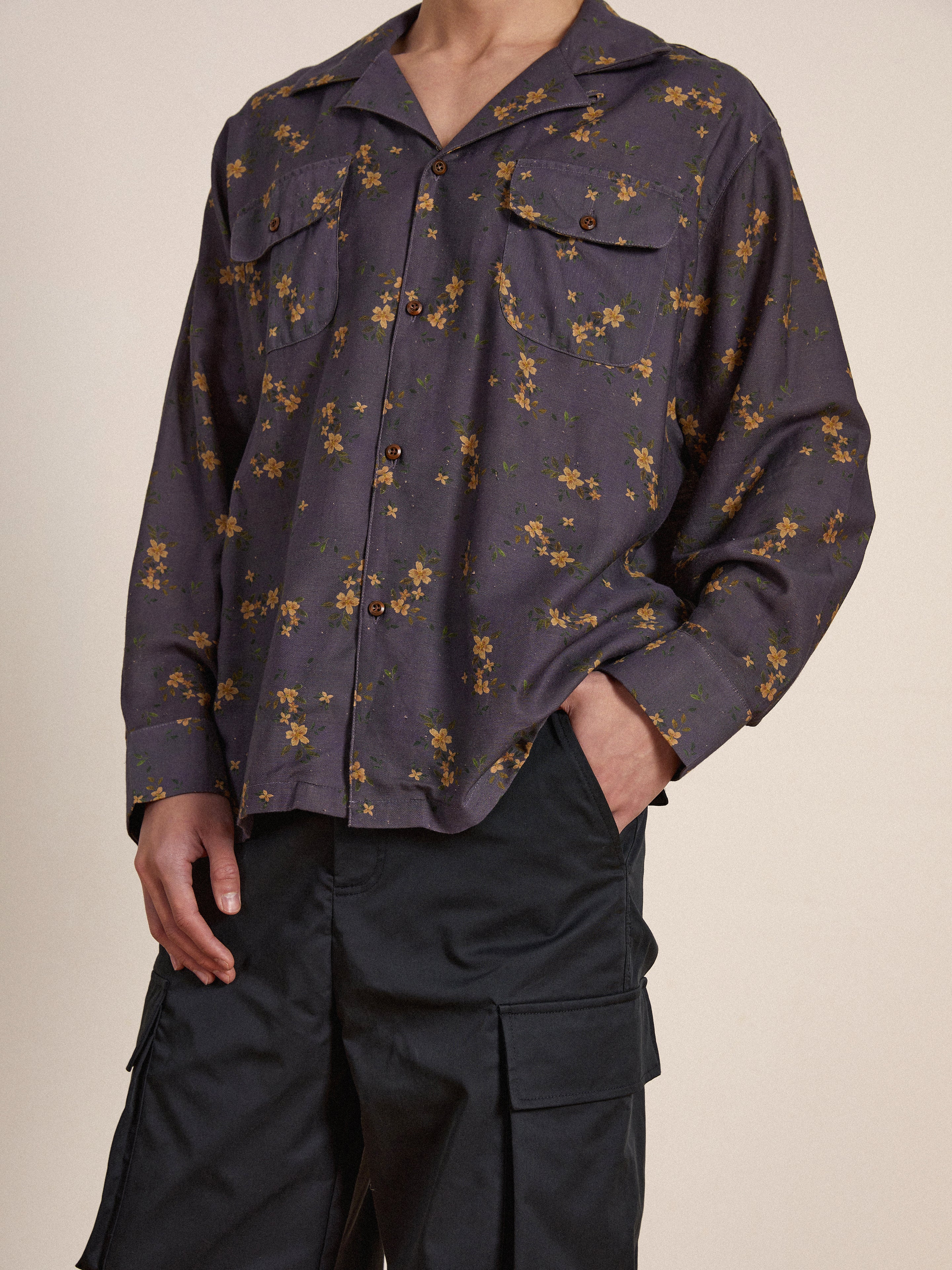 Dusty LS Camp Shirt | Modern Menswear by yycbvcnbmmnbm