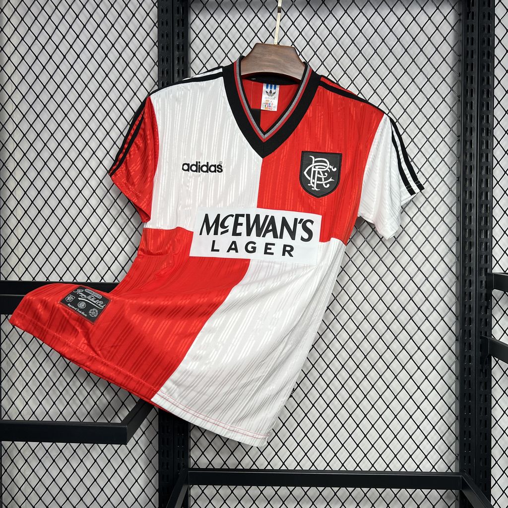 AlphaJersey-Retro Glasgow Rangers 1995-96 Away Stadium Jersey