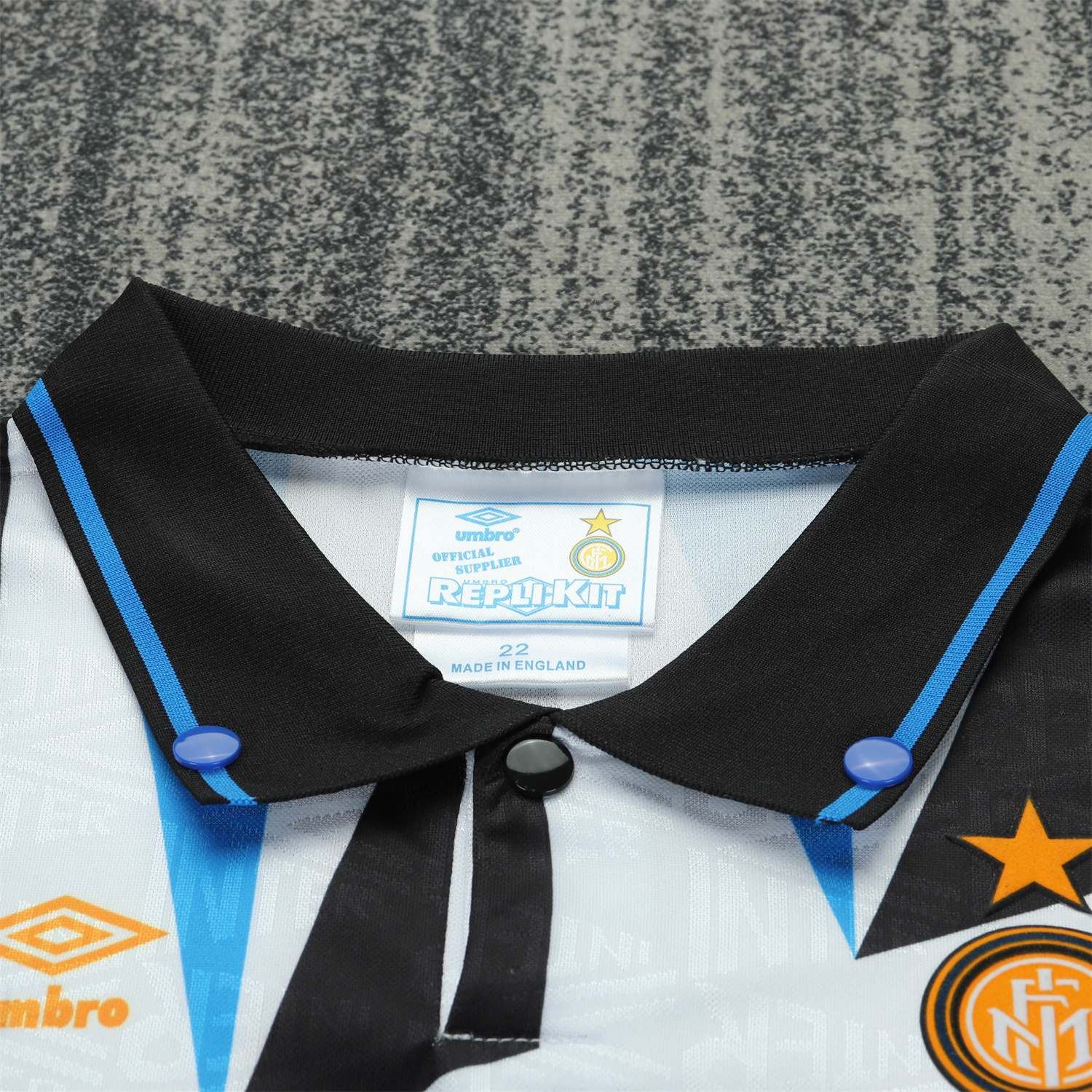 AlphaJersey-Retro Inter Milan 1992-93 Away Kids Kit