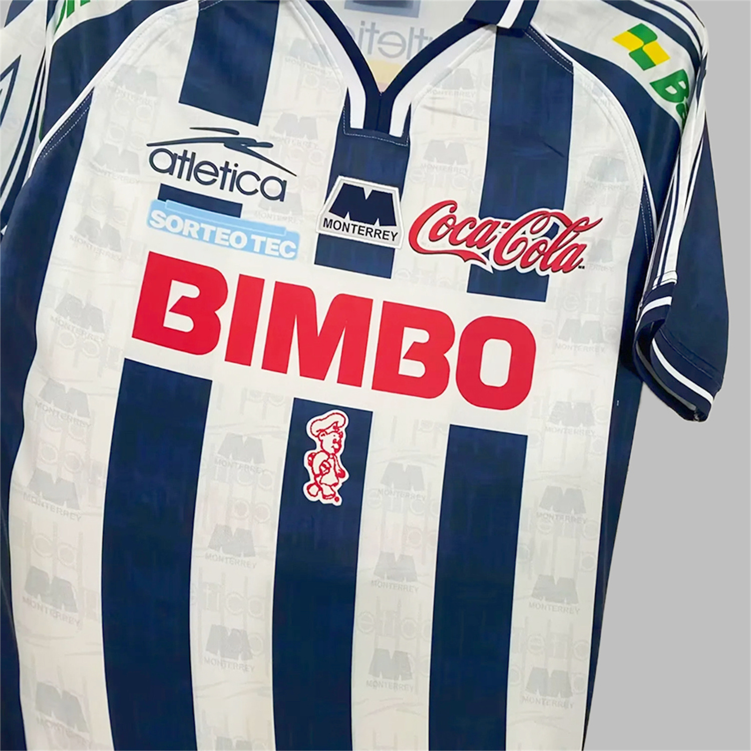 AlphaJersey-Retro Rayados Monterrey 1999-00 Home Jersey