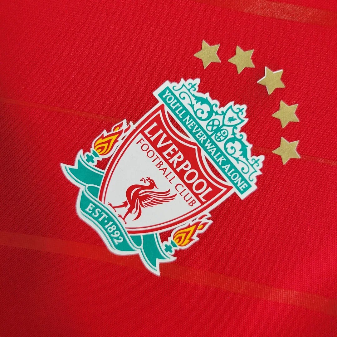 AlphaJersey-Retro Liver.pool 2005-06 European Home Stadium Jersey