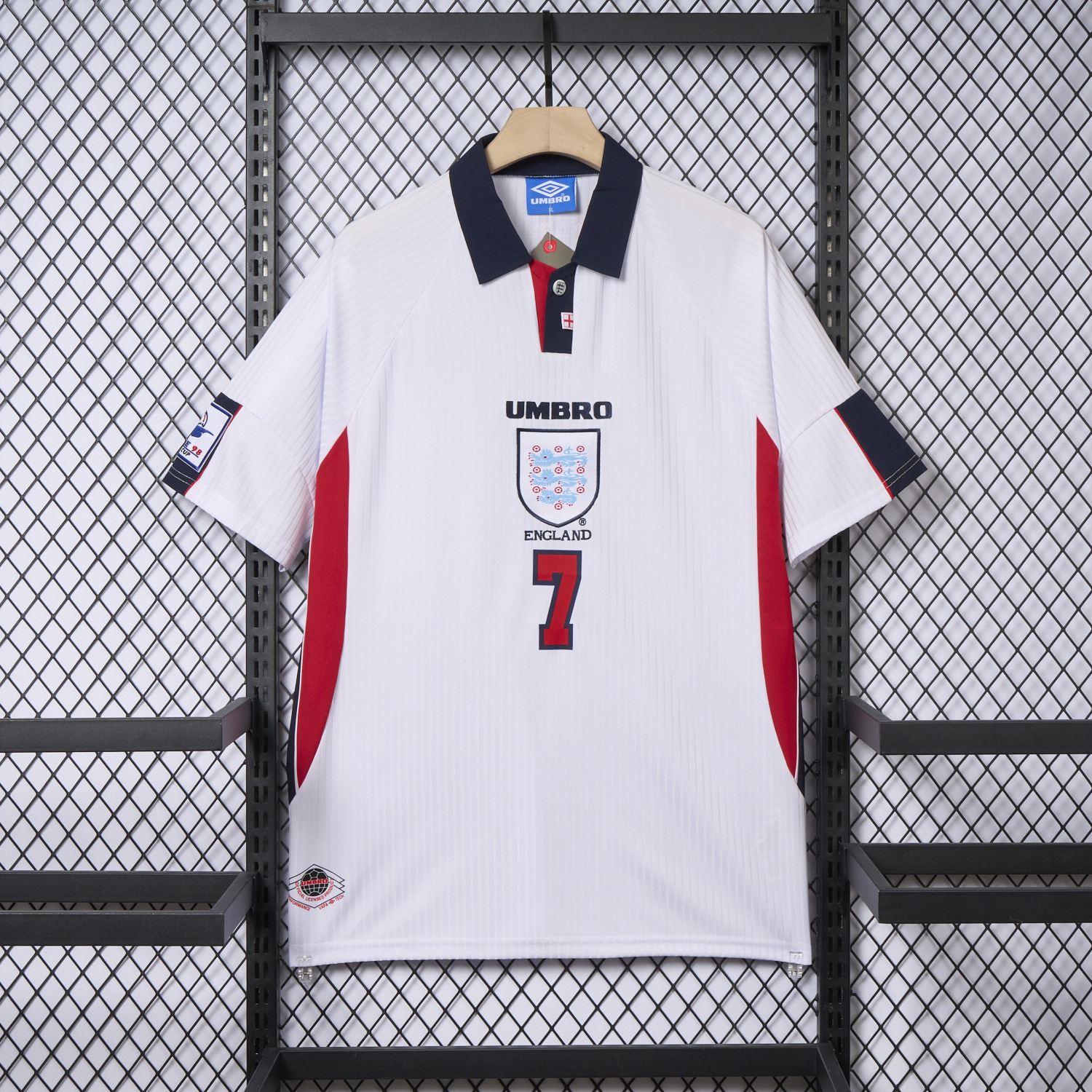 AlphaJersey-Retro England 1998 Home Jersey