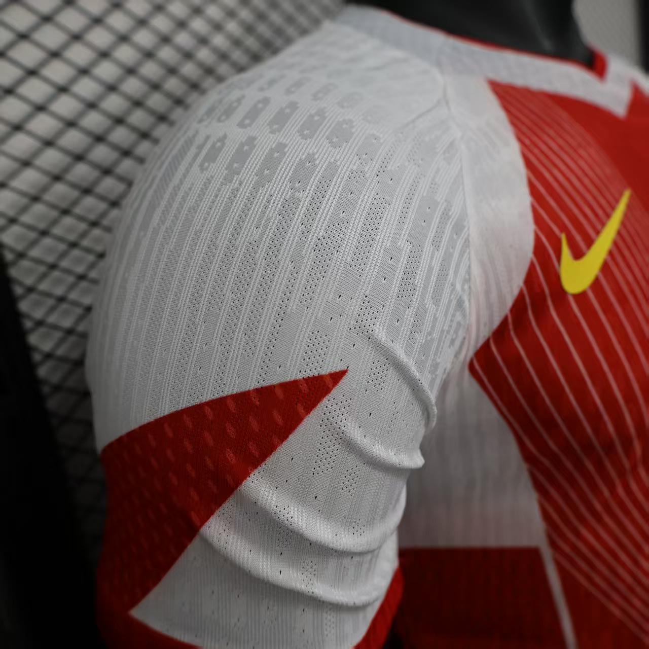 AlphaJersey-Barcelona 25-26 Red & White Big LOGO Special Jersey - Player Version