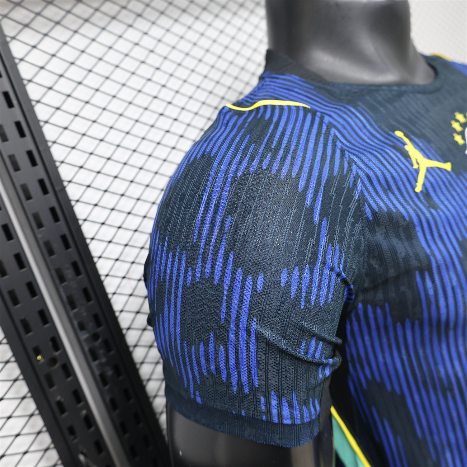 AlphaJersey-Brazil 2026 Away Blue Jersey - Player Version