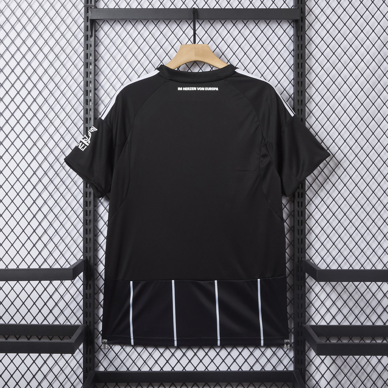 AlphaJersey-Frankfurt 25-26 European Home Black Jersey - Fans Version