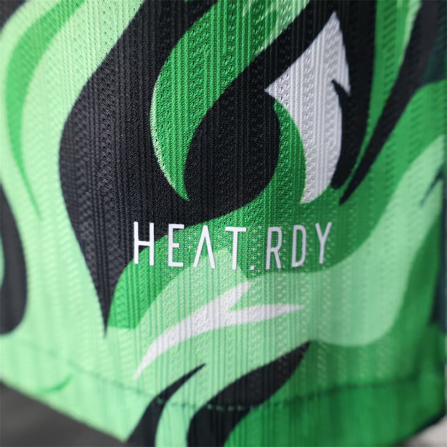 AlphaJersey-Liver.pool 25-26 Green Dragon and Fire Special Jersey - Player Version