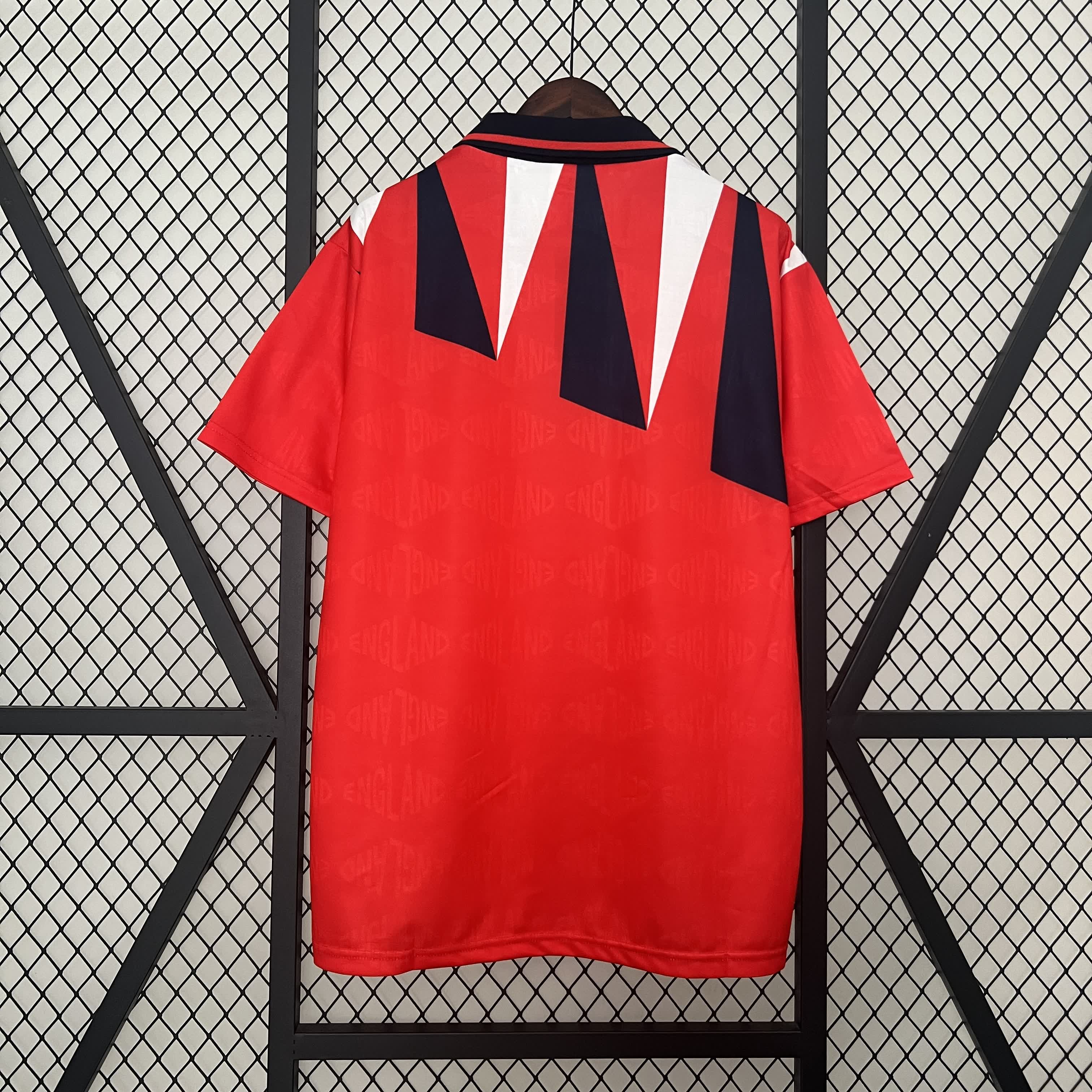AlphaJersey-Retro England 1992 Away Jersey - Fans Version