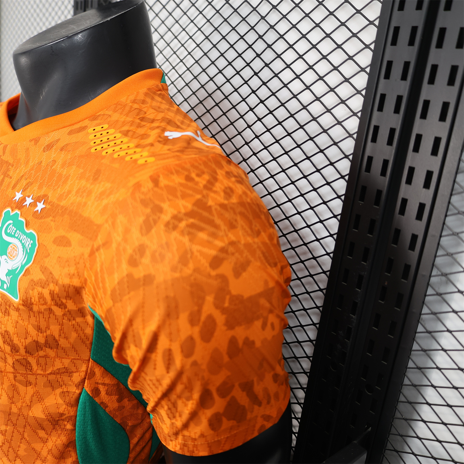 AlphaJersey-Ivory Coast 2026 Home Orange Jersey - Player Version