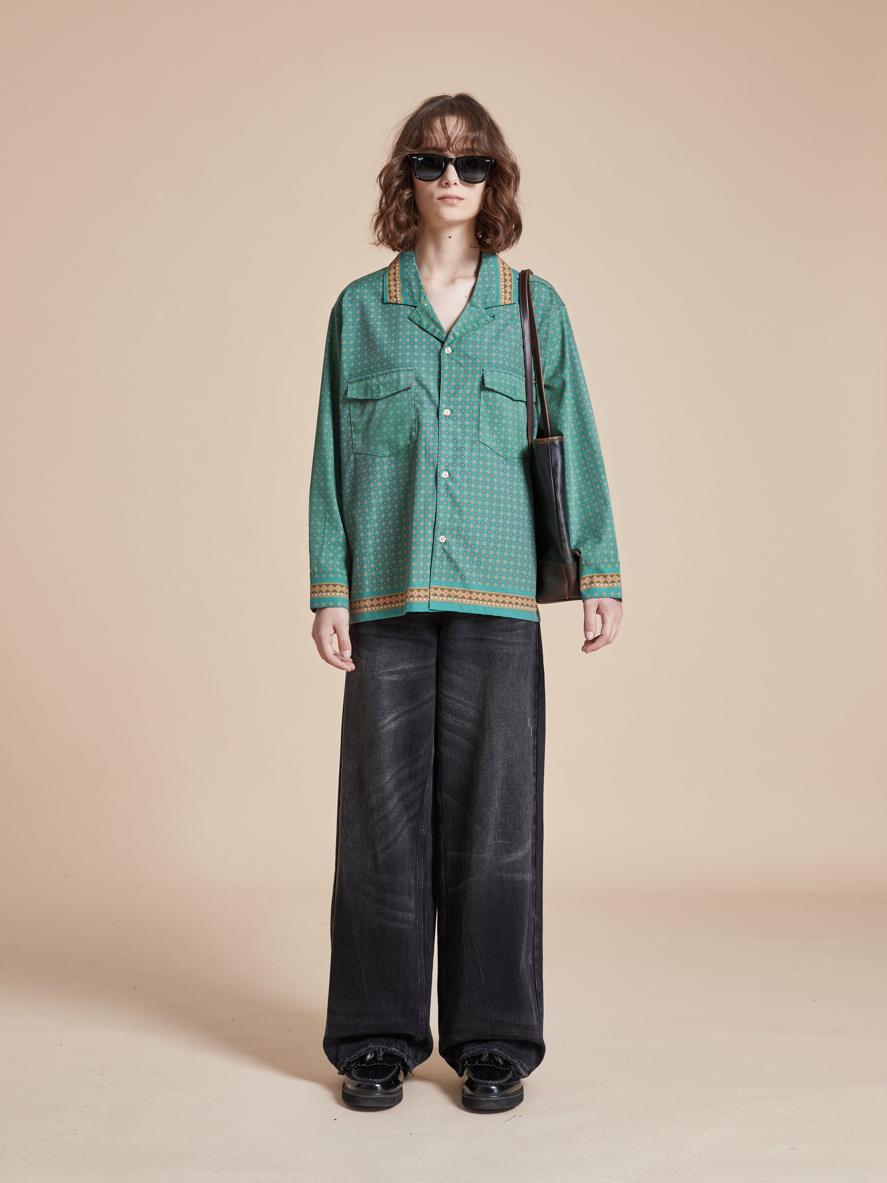 Arbor Long Sleeve Camp Shirt | Modern Menswear by yycbvcnbmmnbm