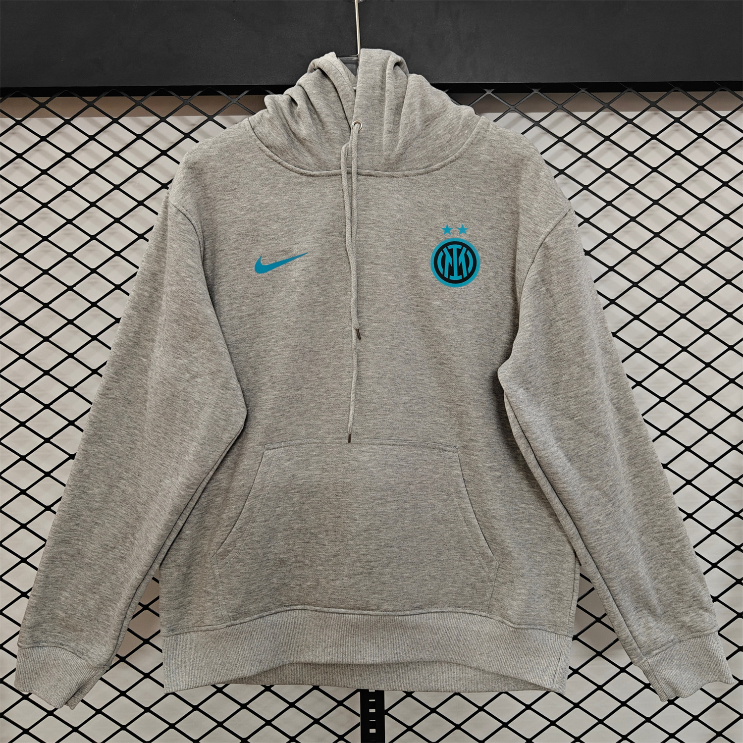 AlphaJersey-Inter Milan 25-26 Third Blue Icon Unisex Pullover Hoodie