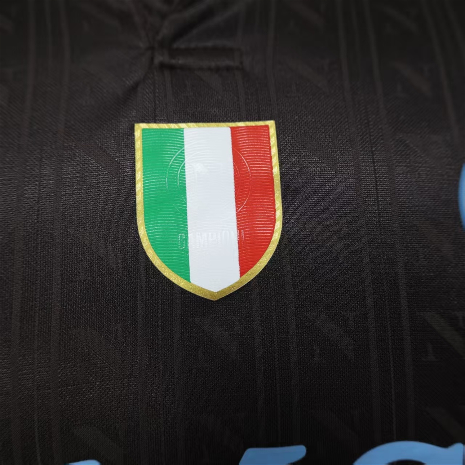 AlphaJersey-Napoli 25-26 Third Black Jersey - Player Version