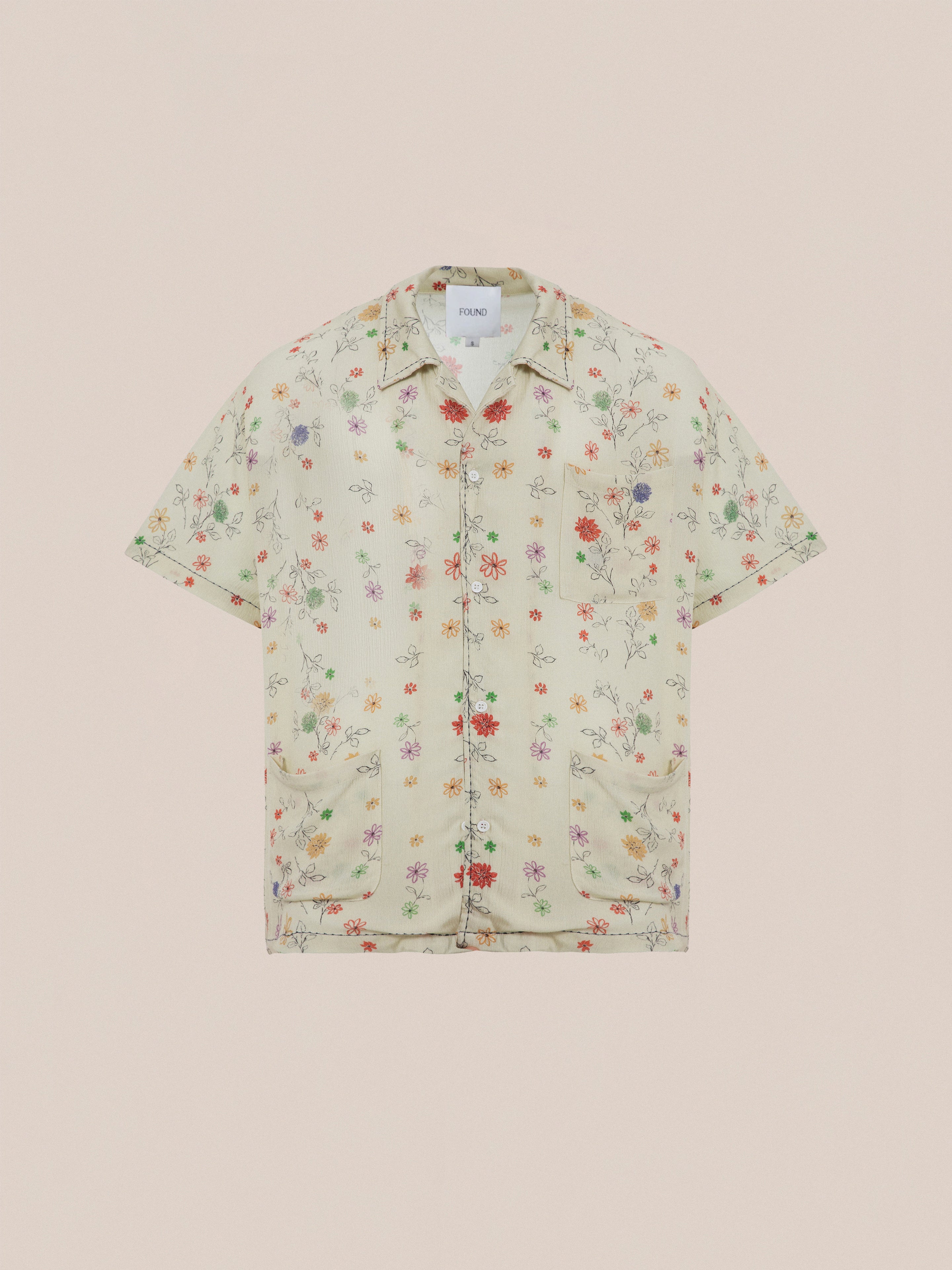 Multi Floral Camp Shirt | Modern Menswear by yycbvcnbmmnbm