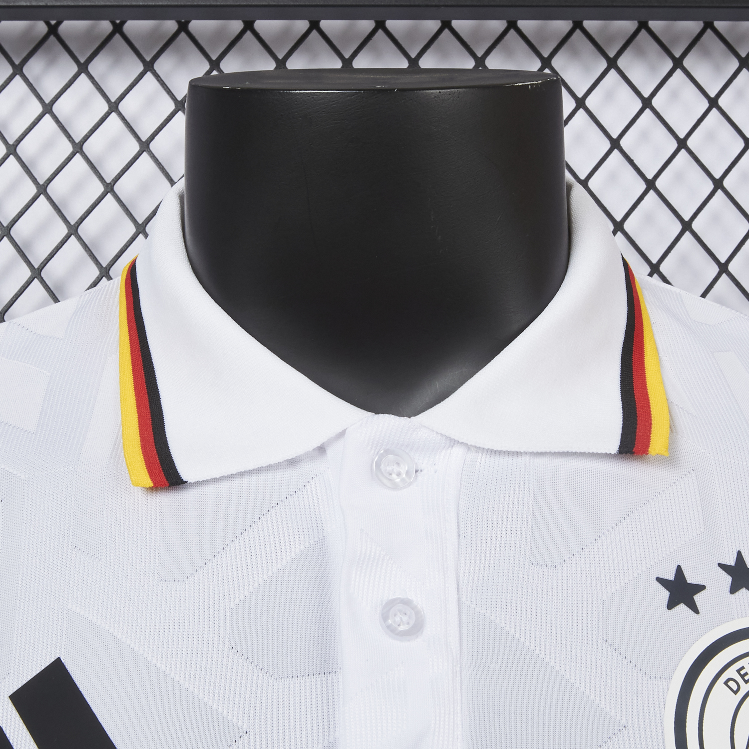 AlphaJersey-Germany 2026 White Special Edition Polo Jersey - Player Version