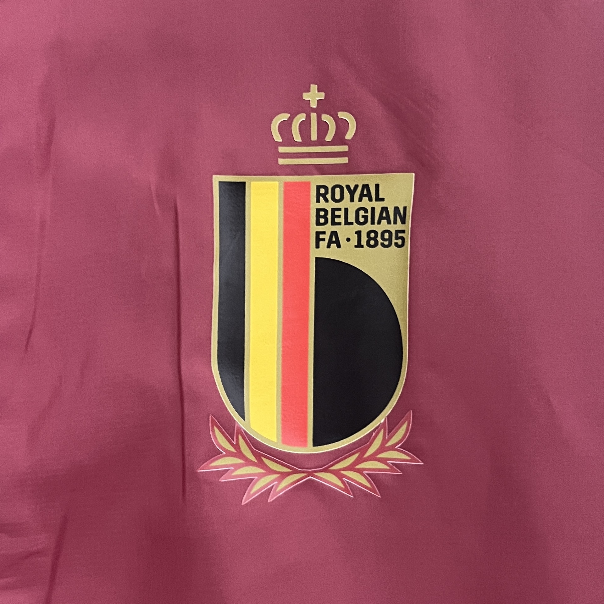 AlphaJersey-Belgium 2024 Double Sided Reversible Windbreaker - Red & Yellow