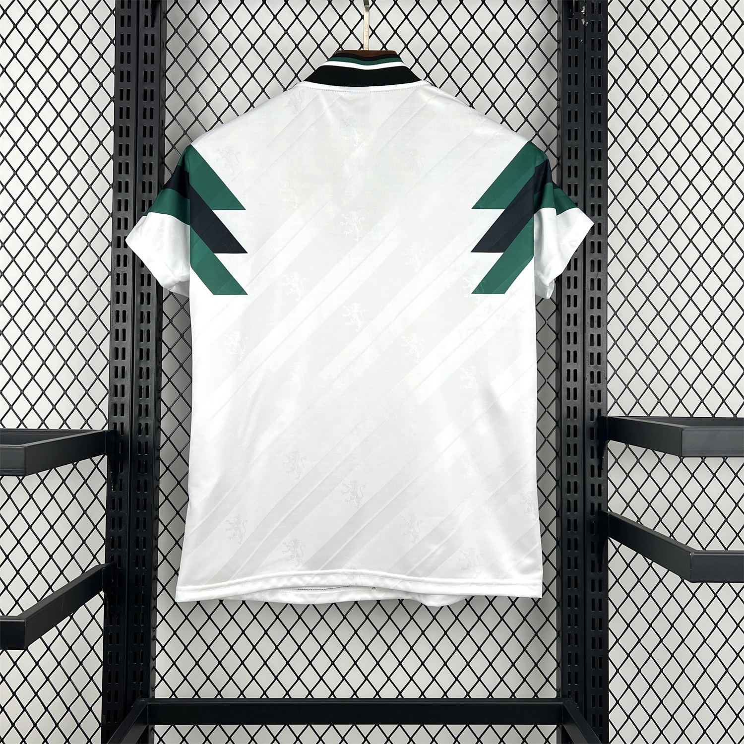AlphaJersey-Sporting CP 25-26 Retro Style White Special Jersey - Fans Version