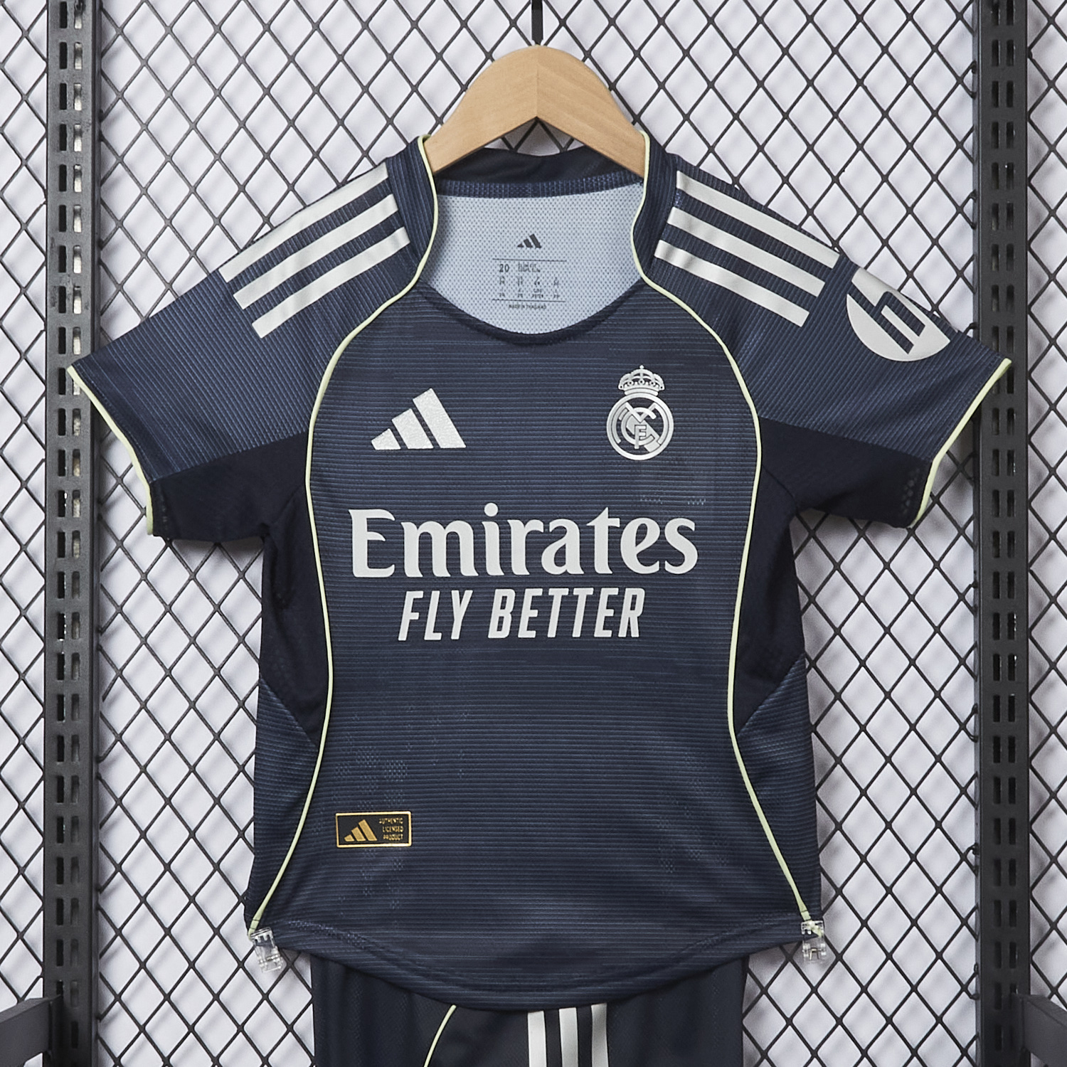 AlphaJersey-Real Madrid 25-26 Away Kids Kit - Player Version