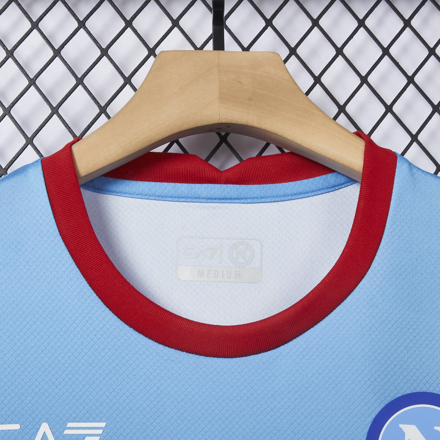 AlphaJersey-Napoli 25-26 Blue Christmas Elk Special Edition Jersey - Fans Version