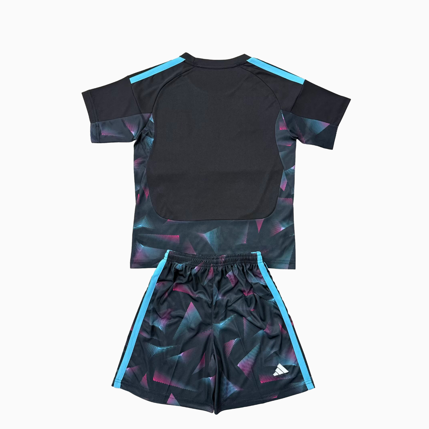 AlphaJersey-Argentina 2026 Goalkeeper Black Without Chest Patch Men's Adult Jersey Set - Fans Version