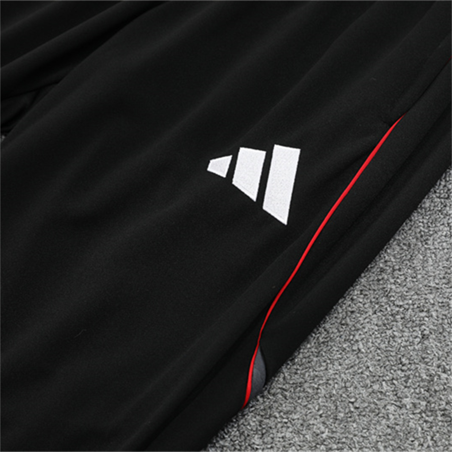 AlphaJersey-Ajax 25-26 Long Sleeve Training Set - Black Top and Black Pants