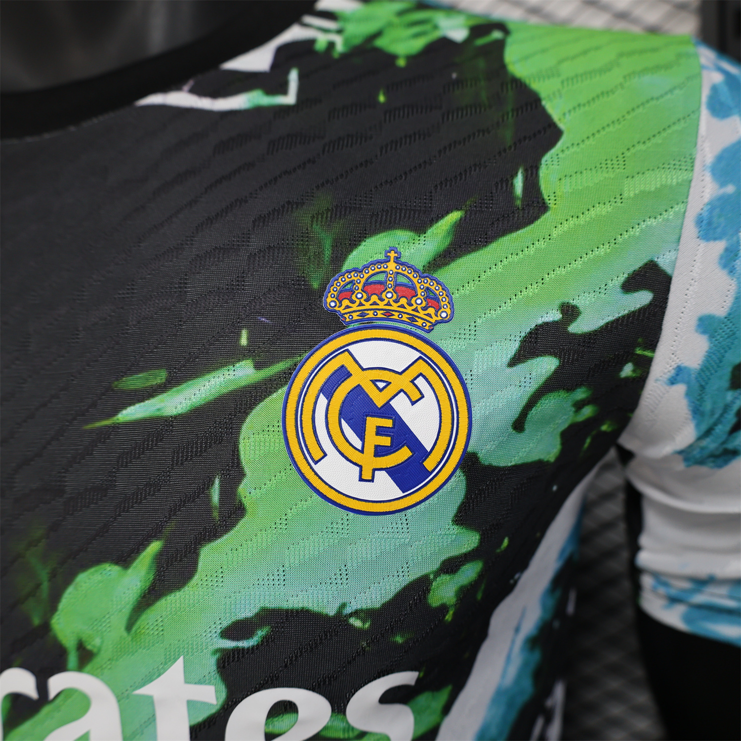AlphaJersey-Real Madrid 25-26 Green & Black Special Edition Jersey - Player Version