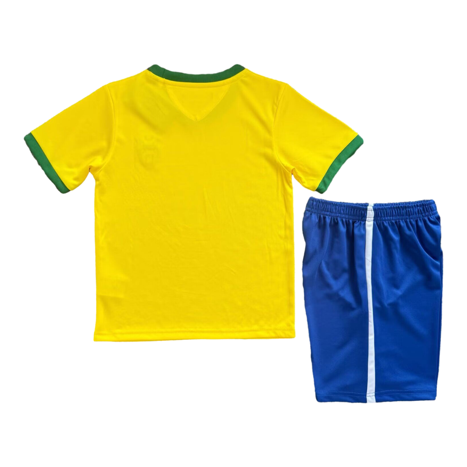 AlphaJersey-Retro Brazil 1970 Home Kids Kit