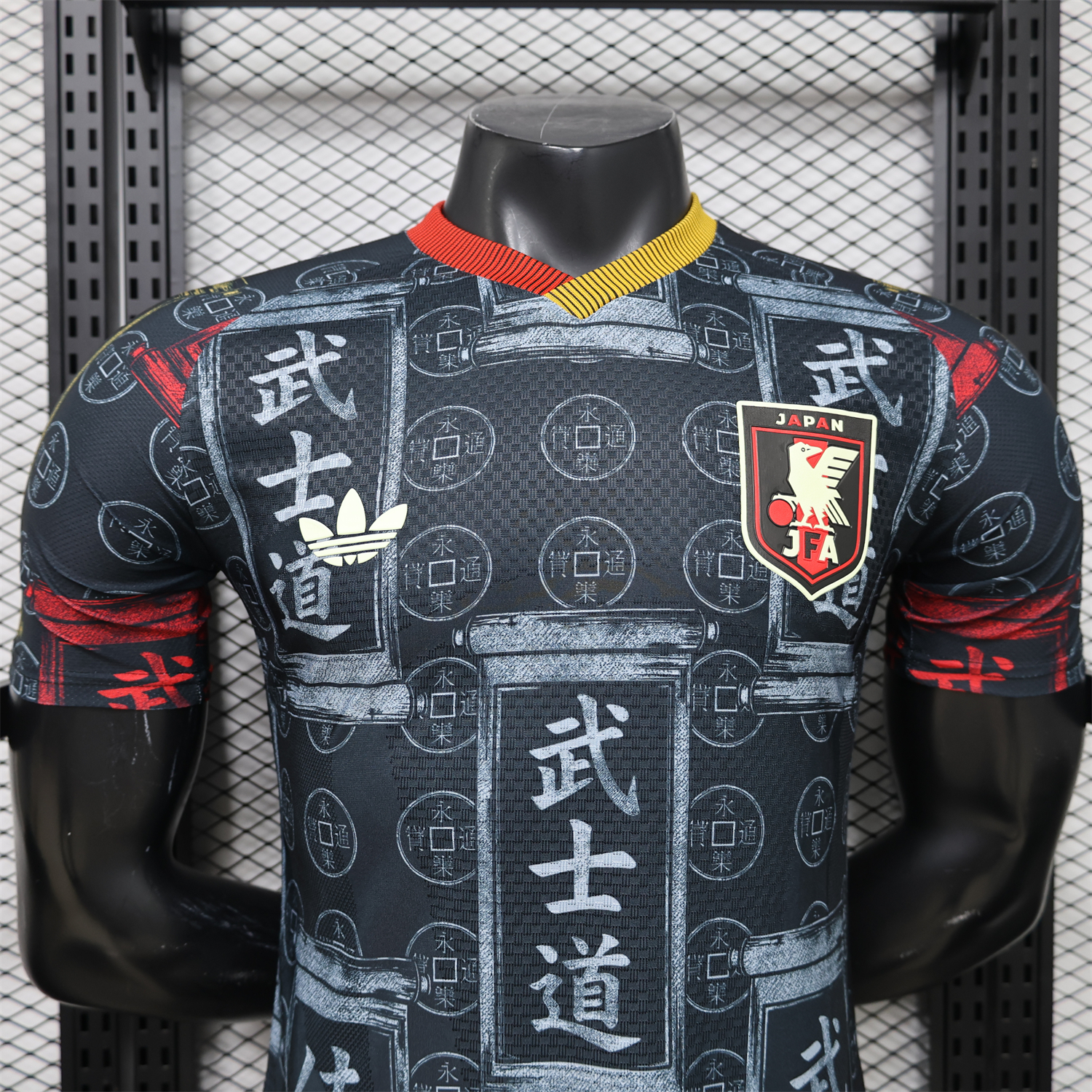 AlphaJersey-Japan 2026 Bushido Black Special Jersey - Player Version