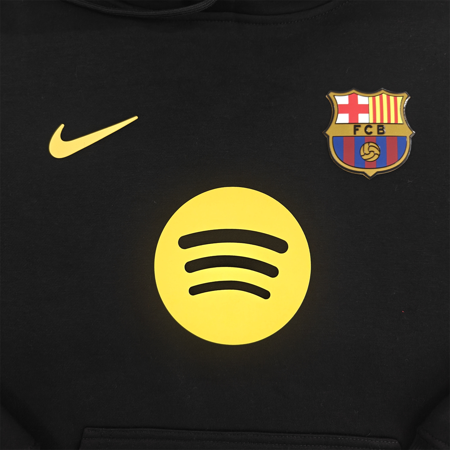 AlphaJersey-Barcelona 25-26 Big Logo Unisex Pullover Hoodie