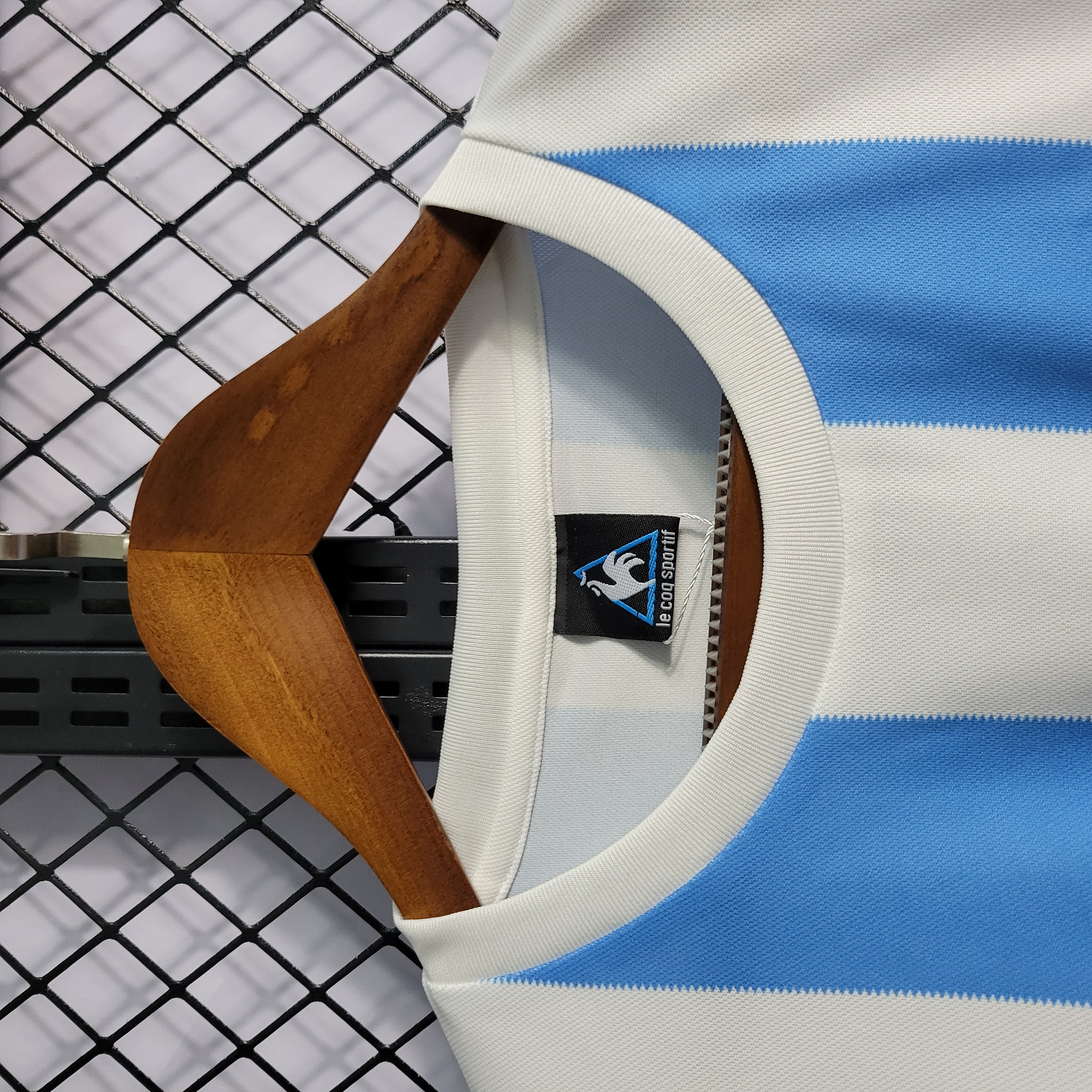 AlphaJersey-Retro Argentina 1986 Home Stadium Jersey