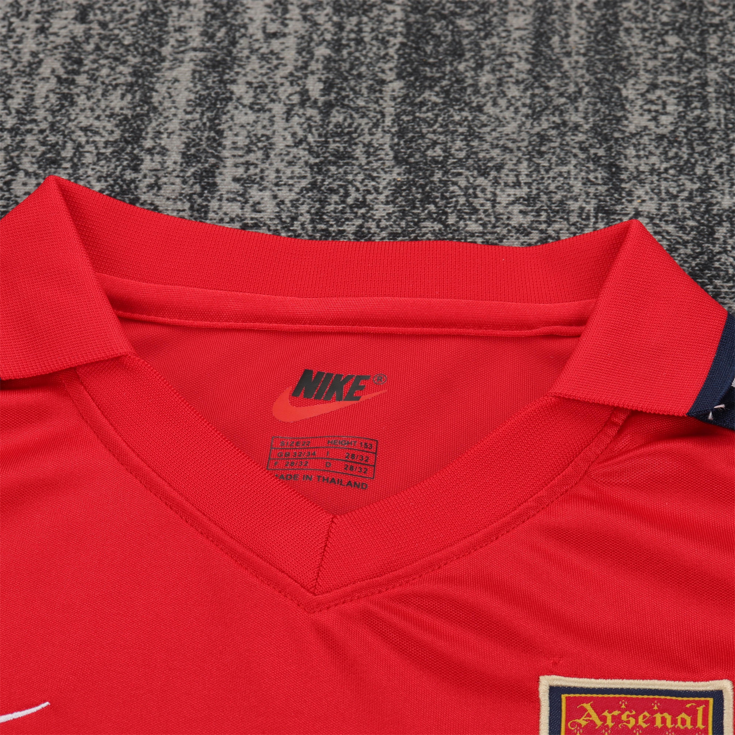 AlphaJersey-Retro Arsenal 2001-02 Home Kids Kit