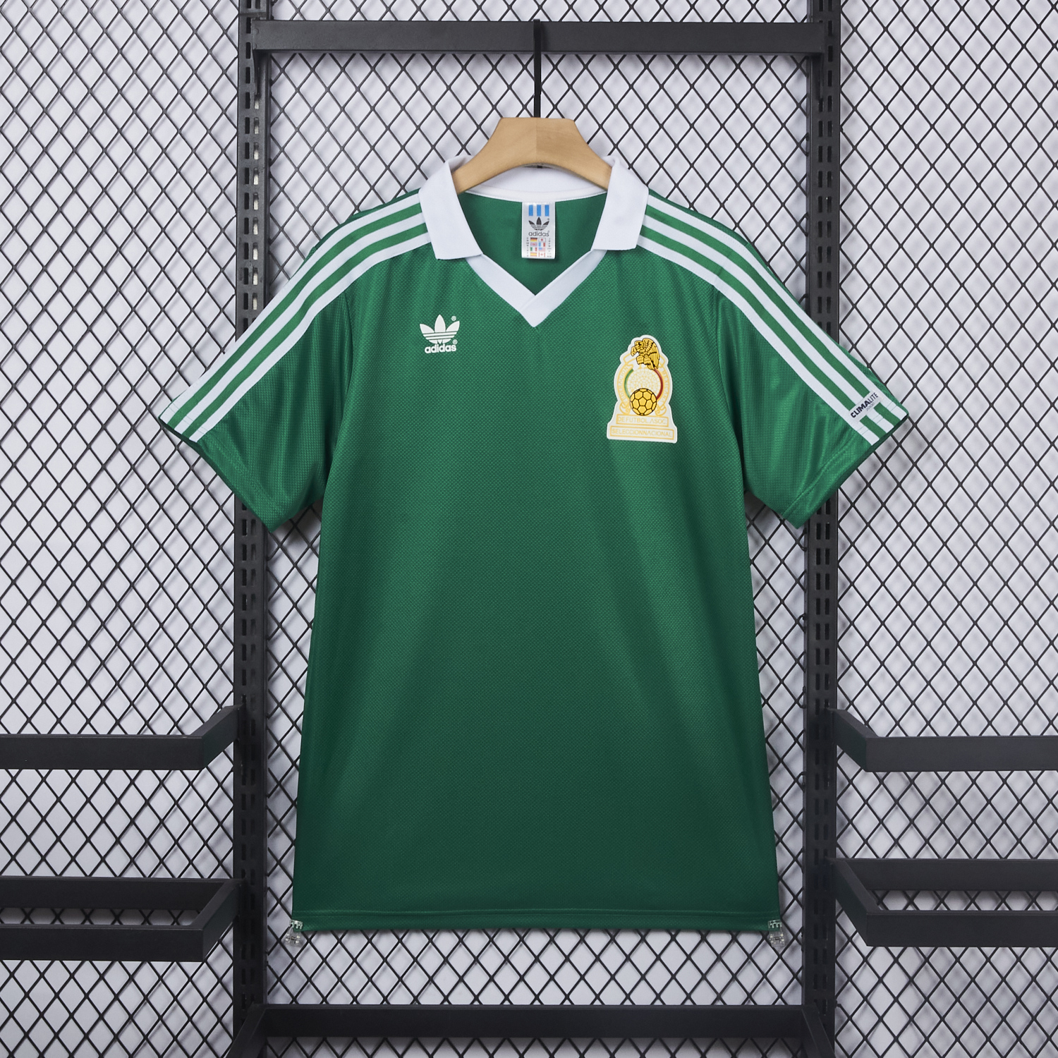 AlphaJersey-Retro Mexico 1986 Home Jersey - Fans Version