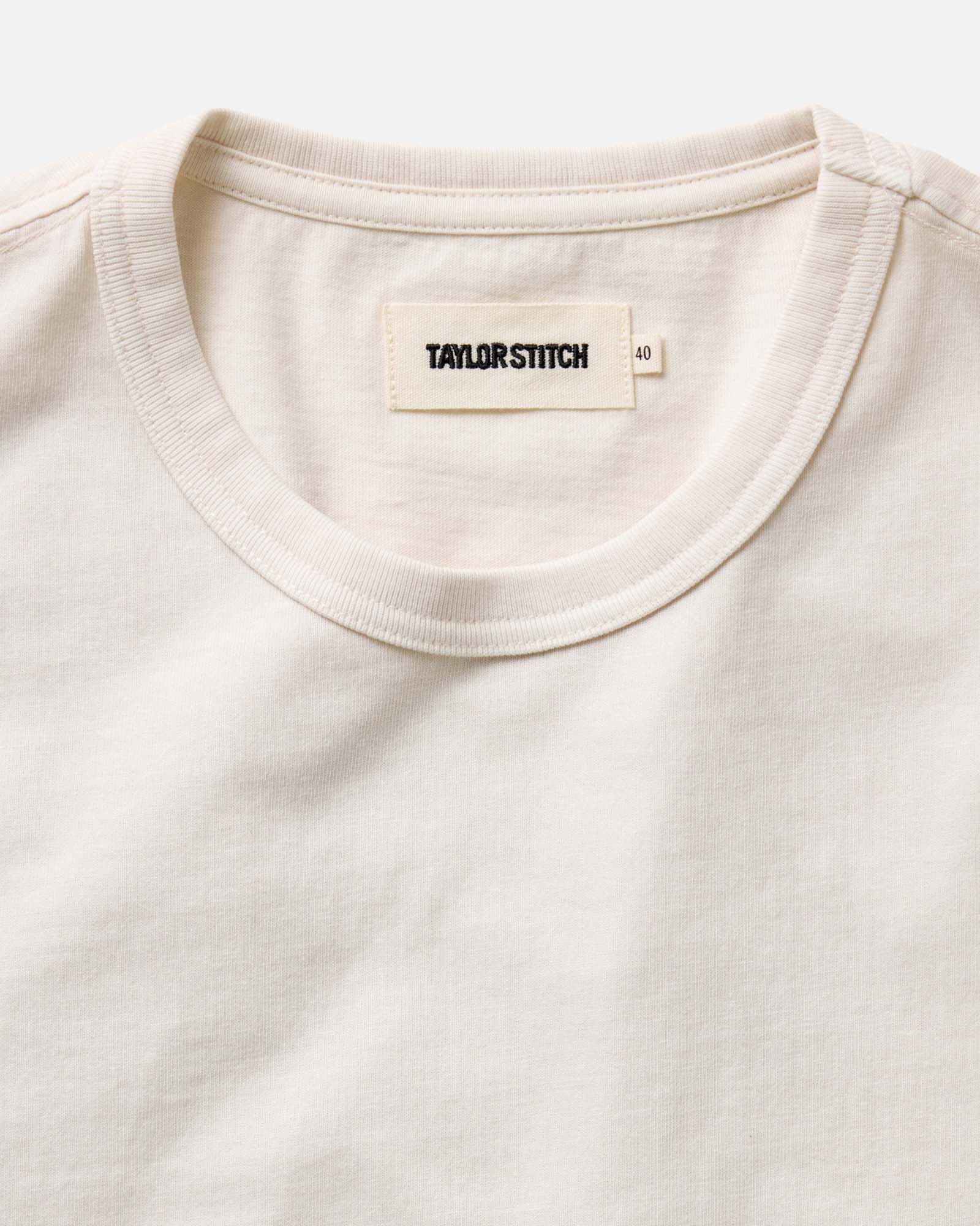 The Organic Cotton Tee in Vintage White | Modern Menswear by yycbvcnbmmnbm