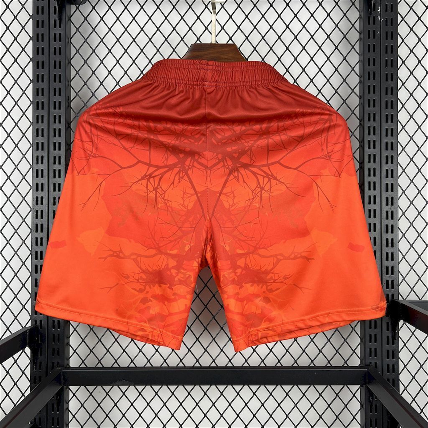 AlphaJersey-Napoli 25-26 Halloween Orange Shorts - Fans Version