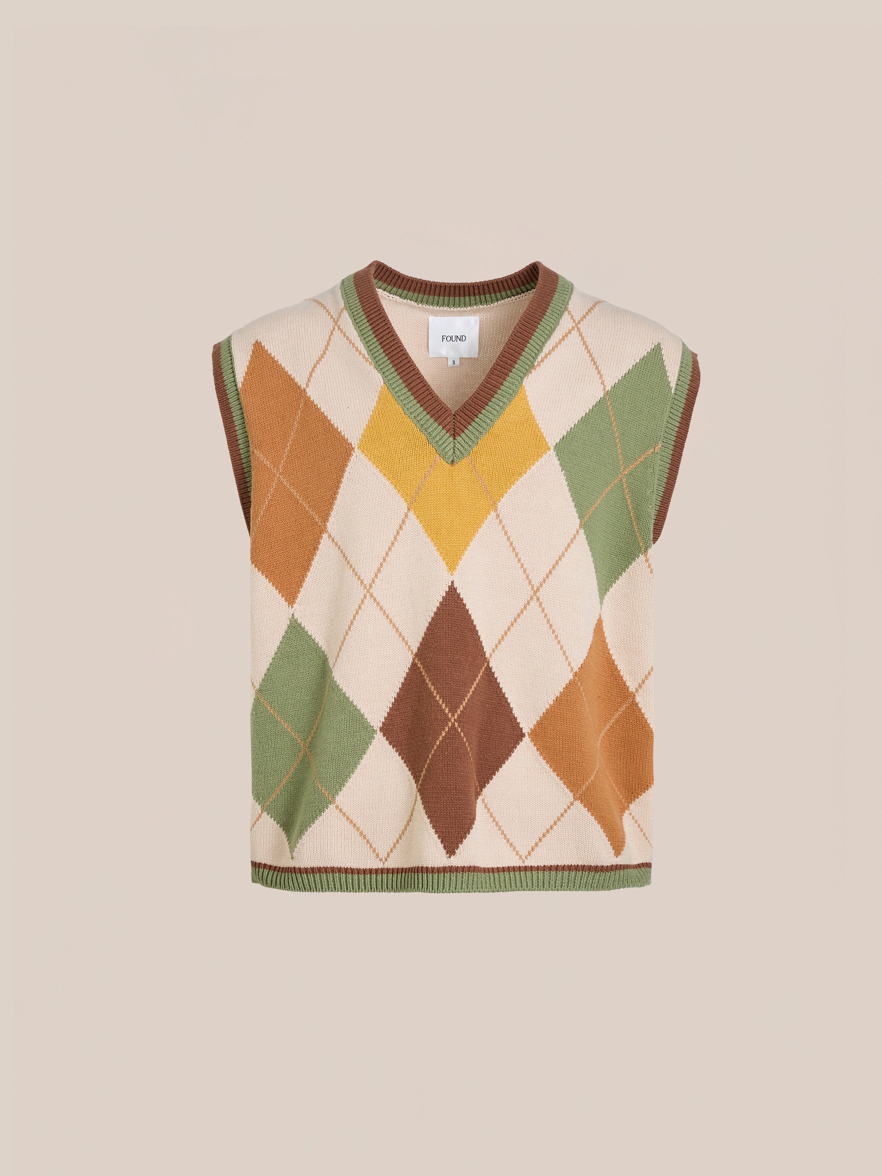 Argyle Knit Vest | Modern Menswear by yycbvcnbmmnbm